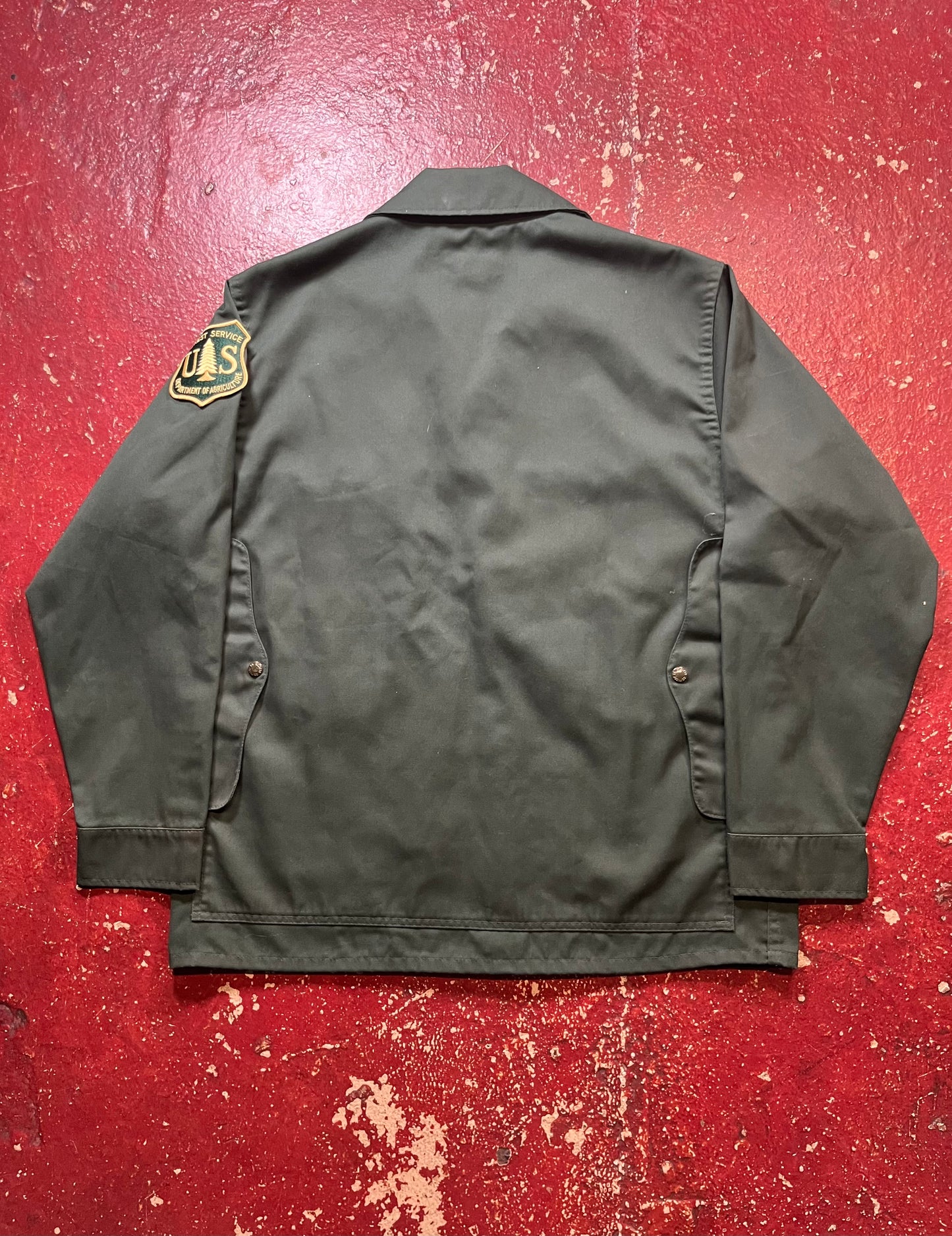 70s Filson US Forest Service Green Mackinaw Jacket