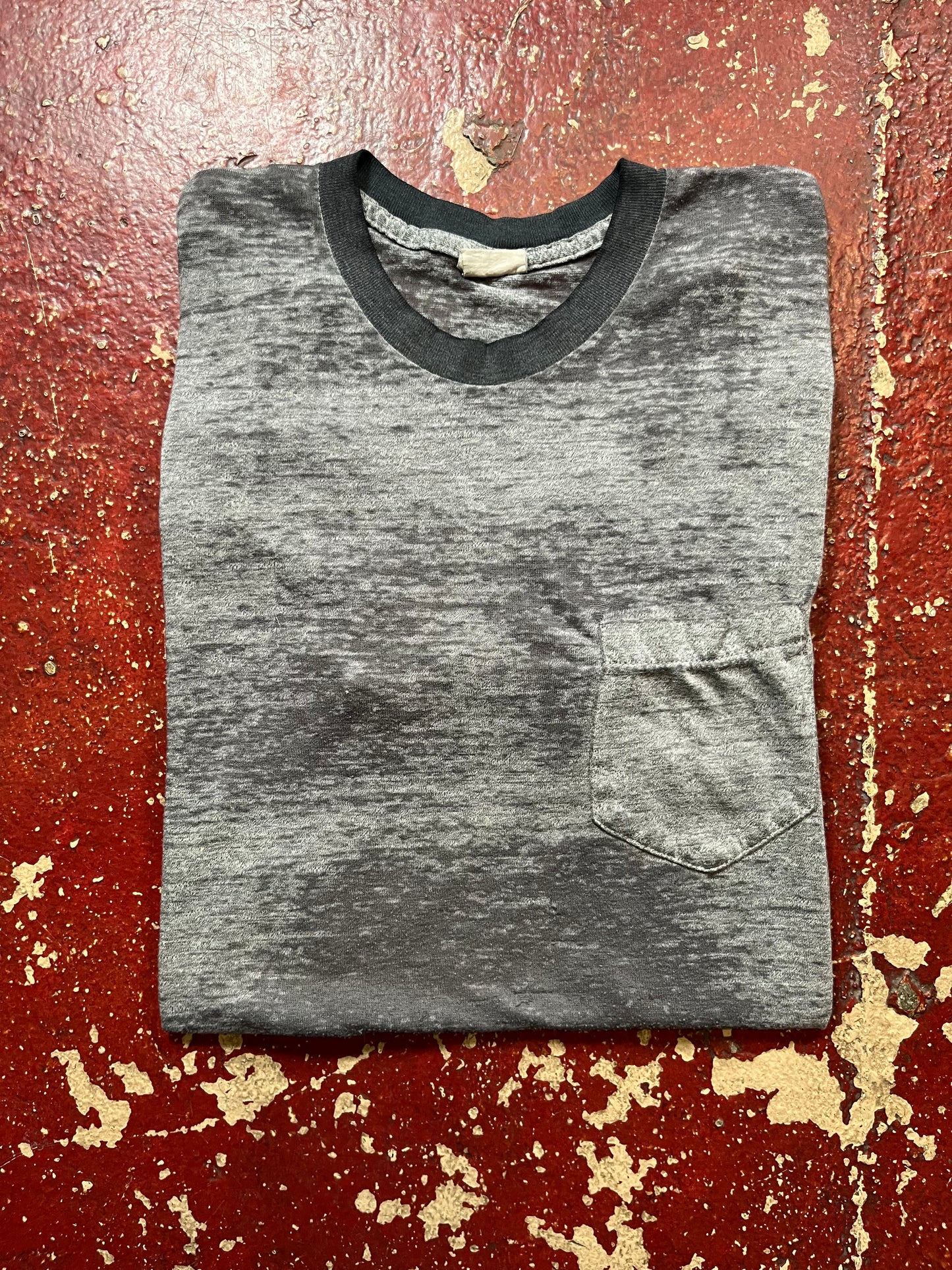 70s Grey Sleeveless Shirt