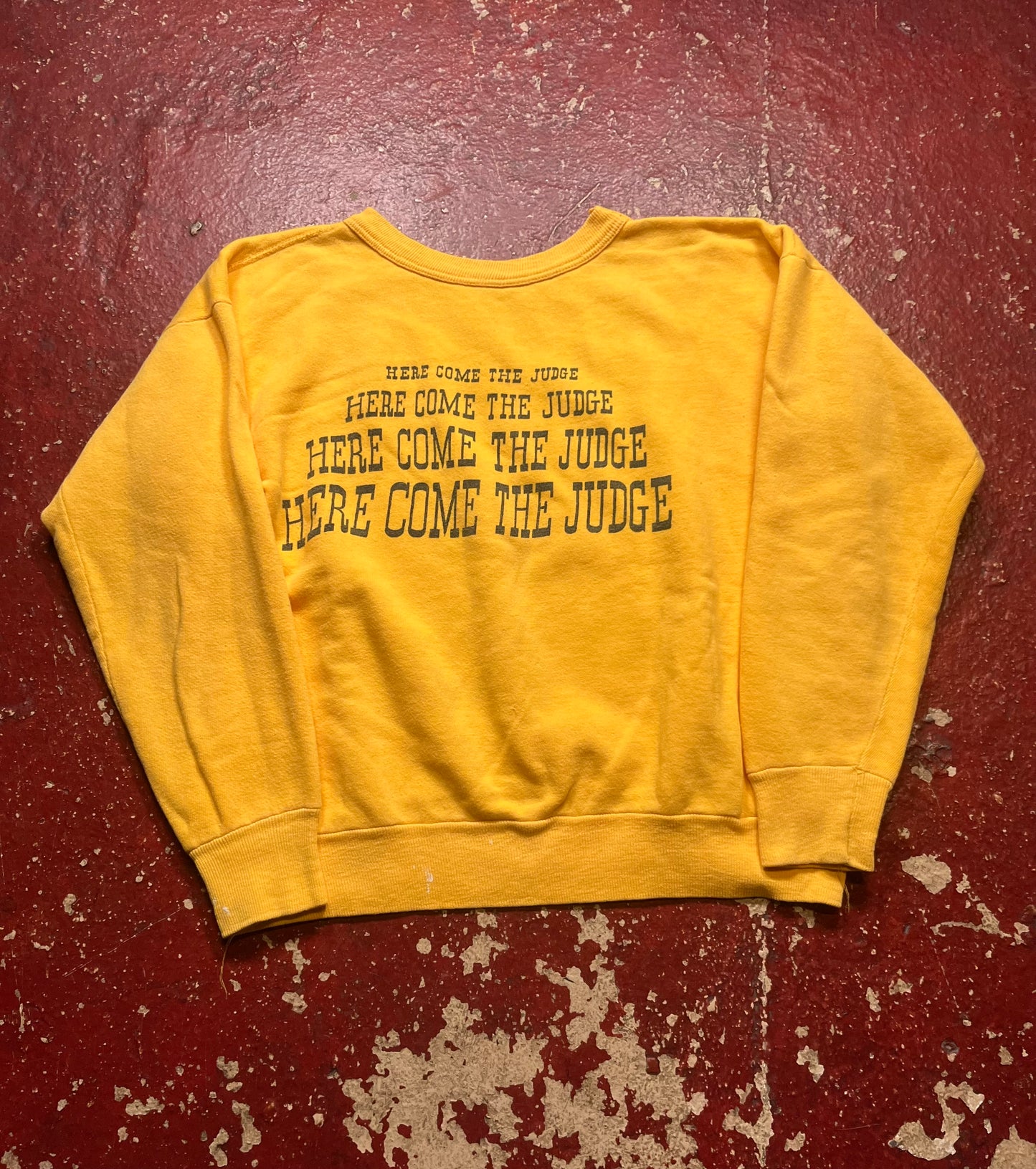 60s Here Come The Judge Crewneck