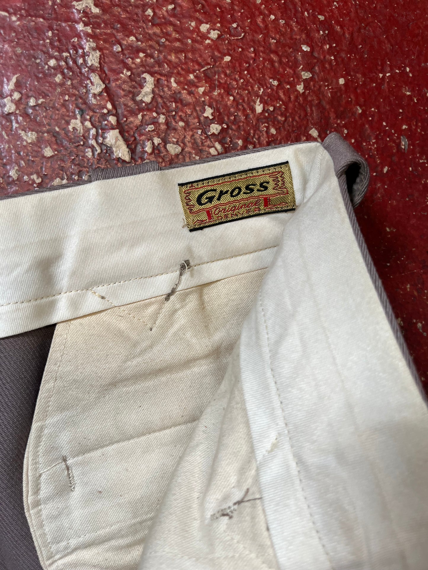 60s/70s Gross Western Gabardine Pants