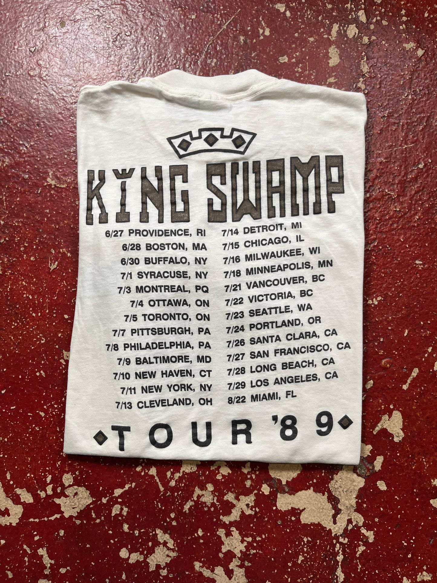 1989 King Swamp Tee