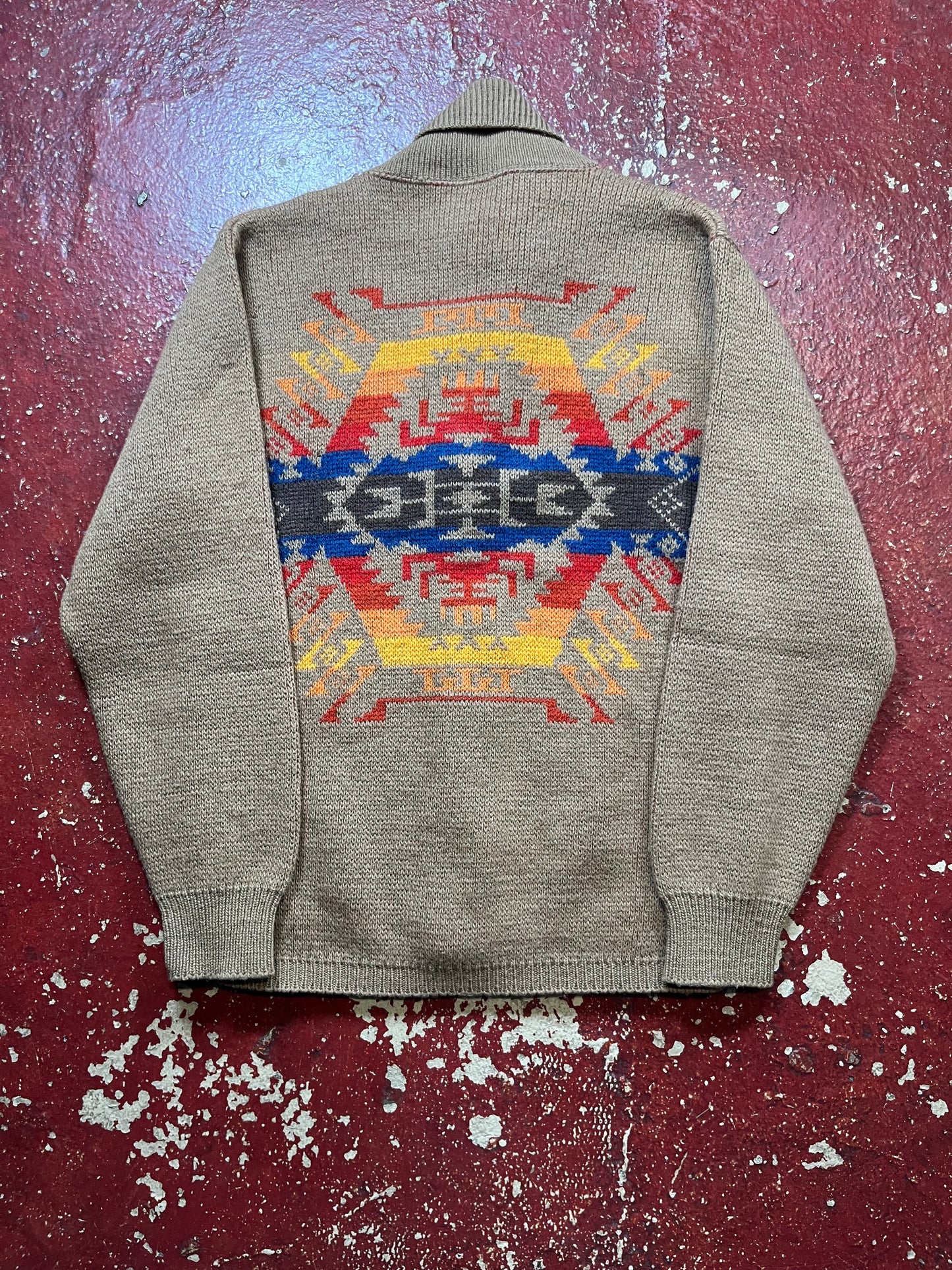 70s Pendleton Navajo Cardigan