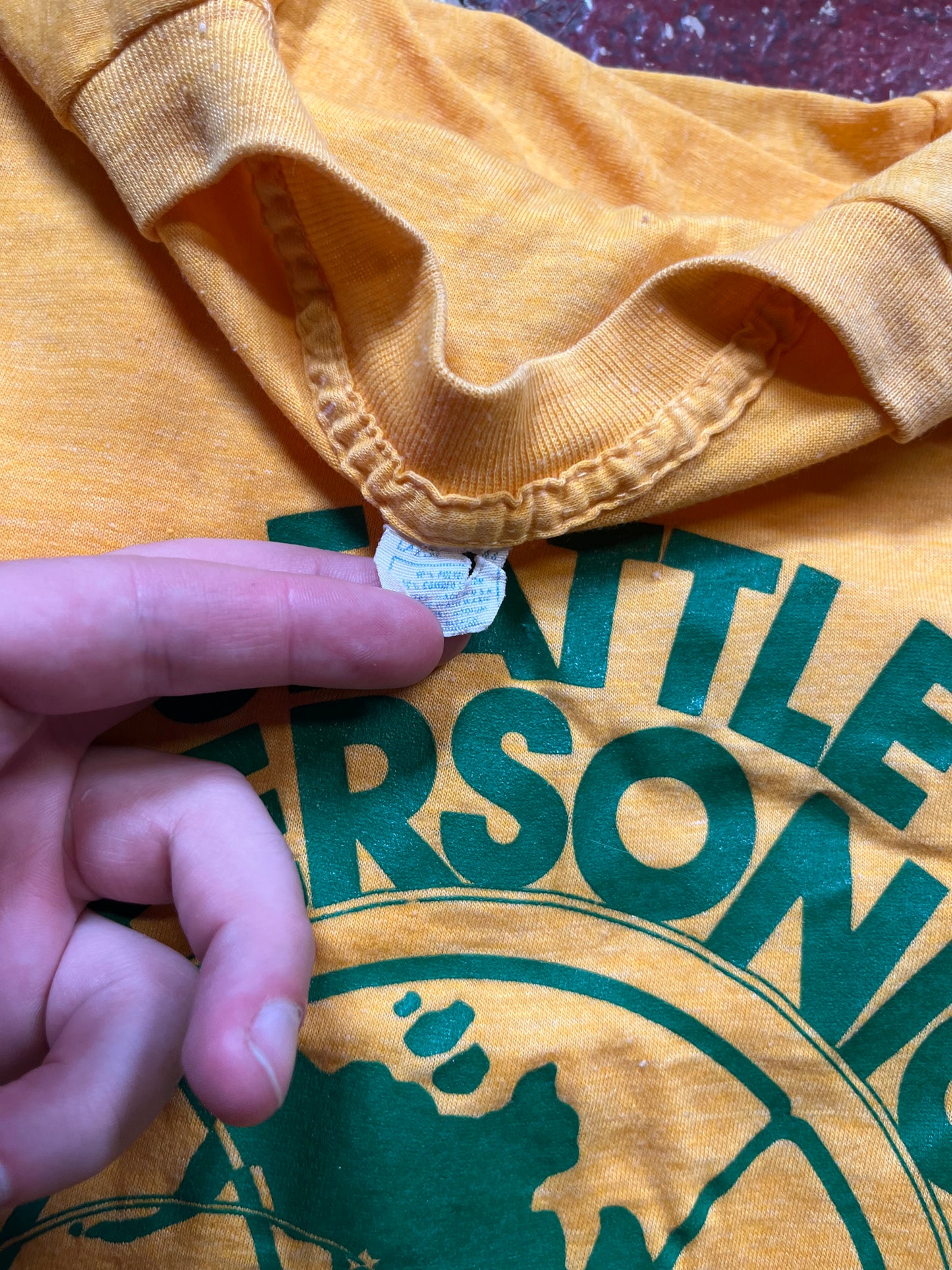 1979 Seattle Sonics World Champions Tee