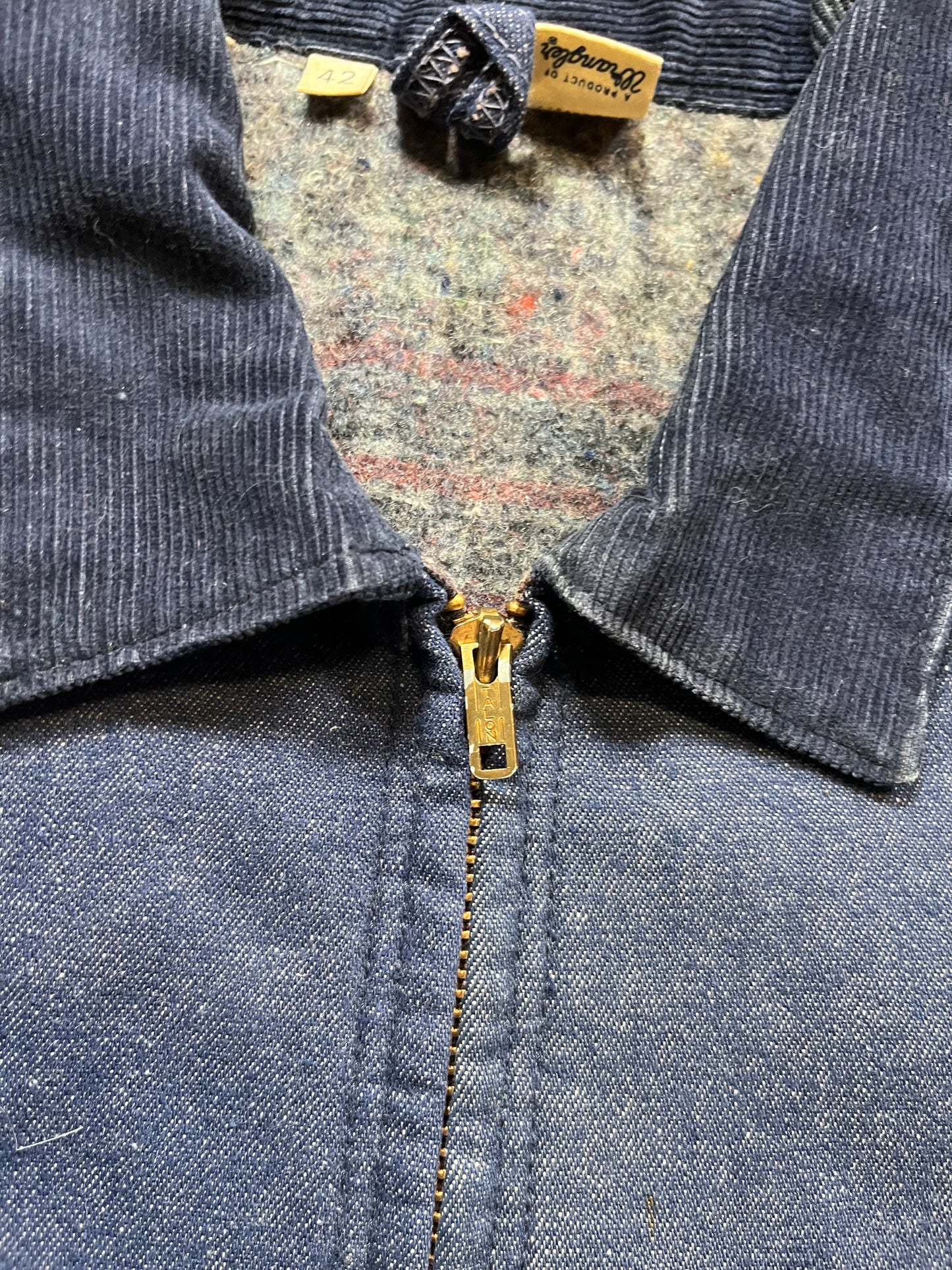 70s Wrangler Cropped Work Jacket
