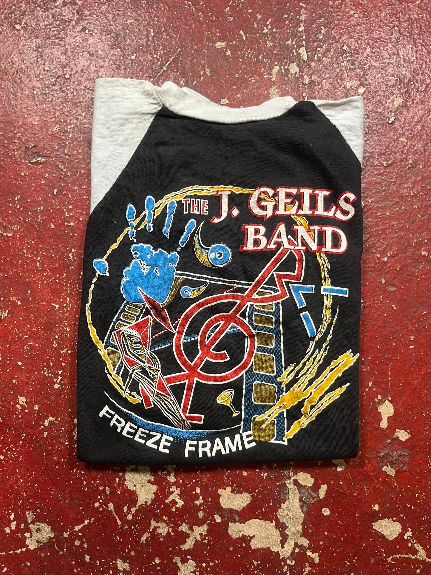 80s J Geils Band Quarter Sleeve Shirt