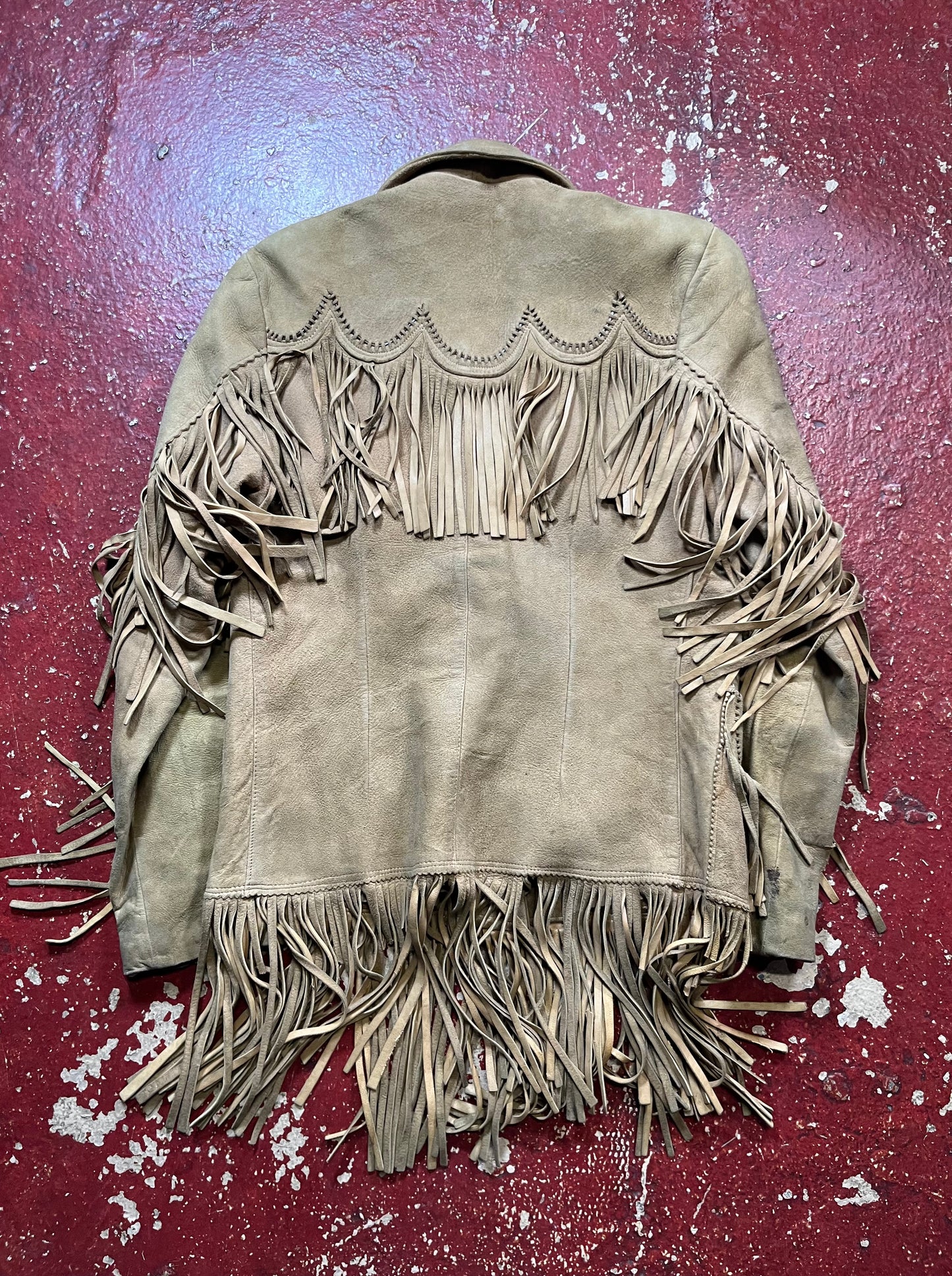 50s Suede Fringe Jacket
