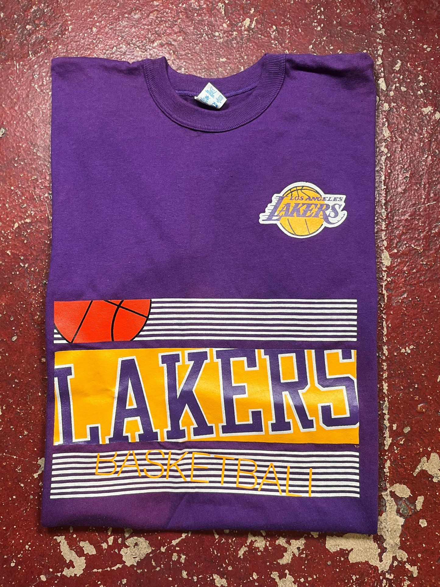 80s DS Champion Los Angeles Lakers Tee