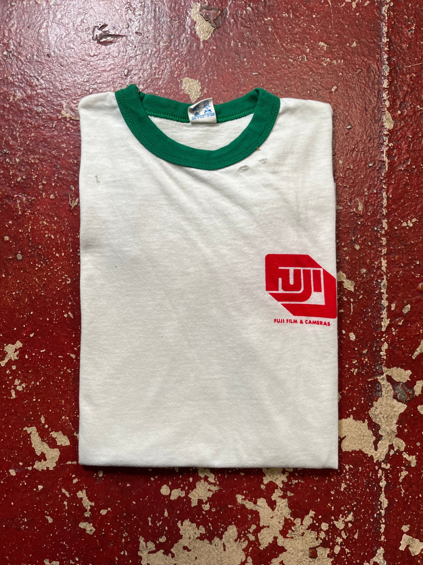 80s Fuji Cameras Ringer Tee