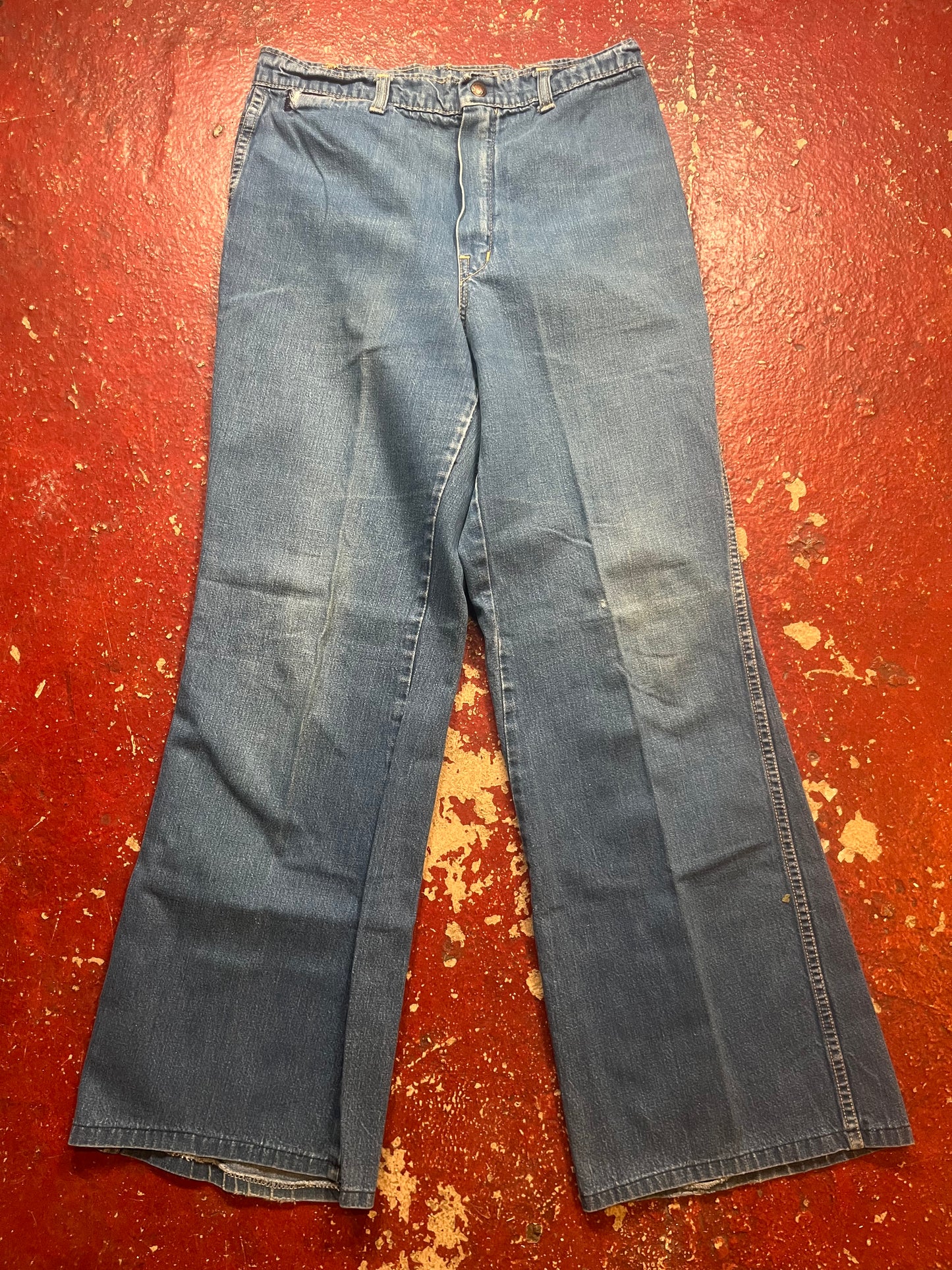 80s Hare Our Road Bell Bottom Jeans