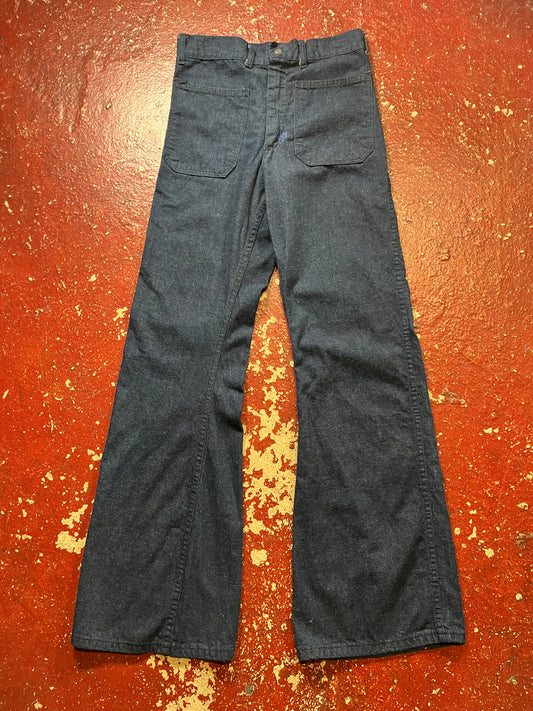 70s Nav Dungaree Pants
