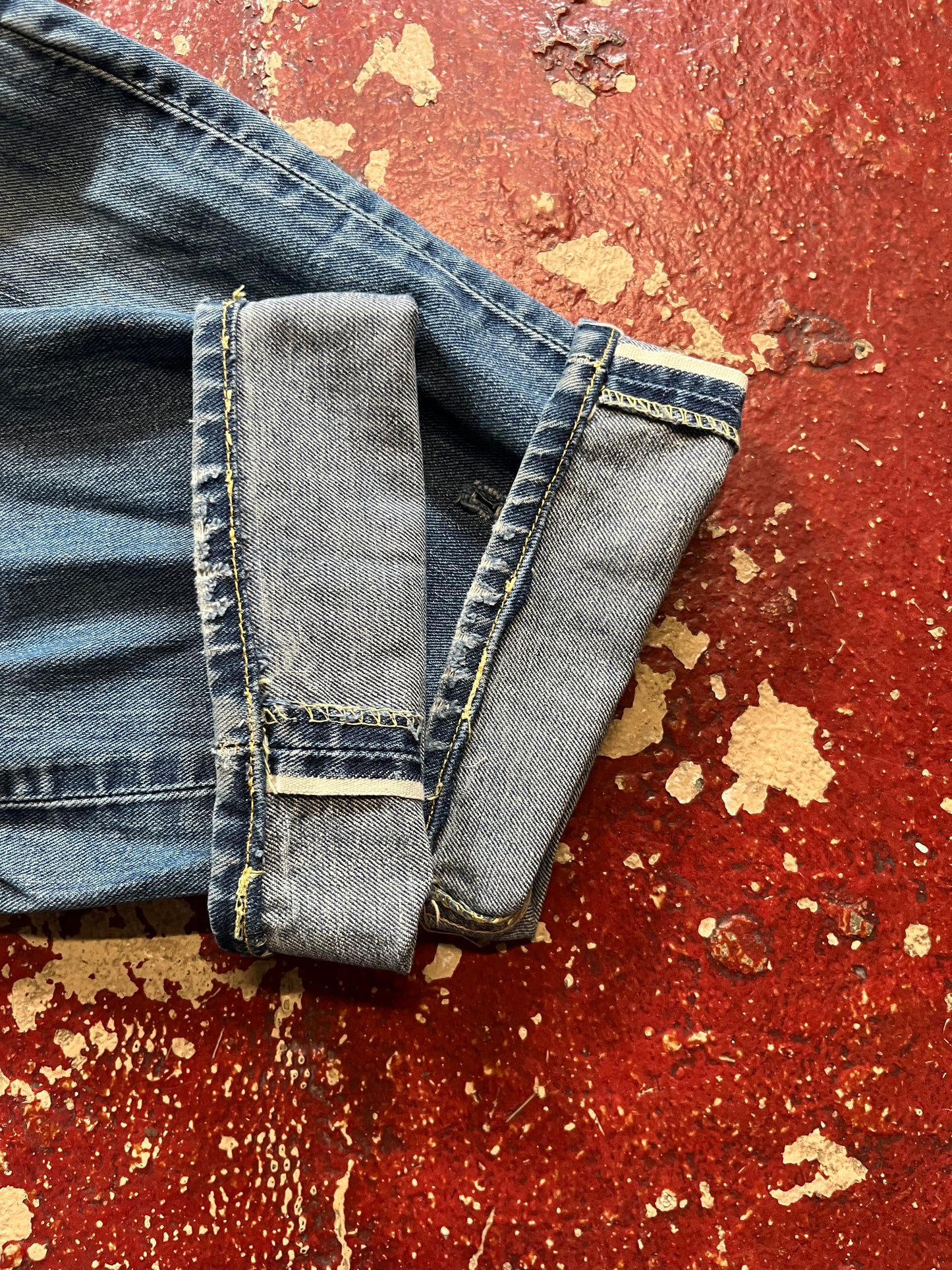 60s Lee Riders Half Selvedge Jeans