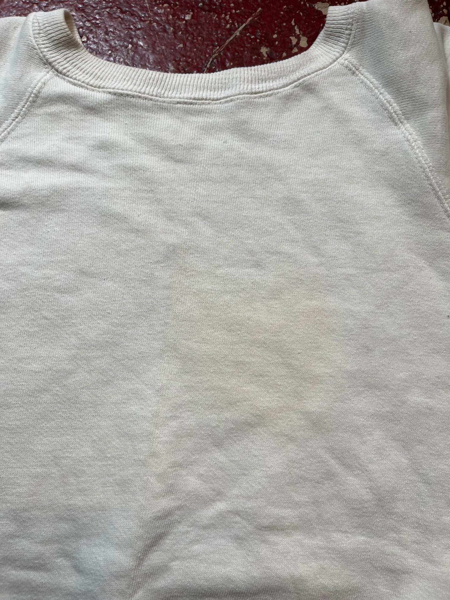 50s/60s White Crewneck