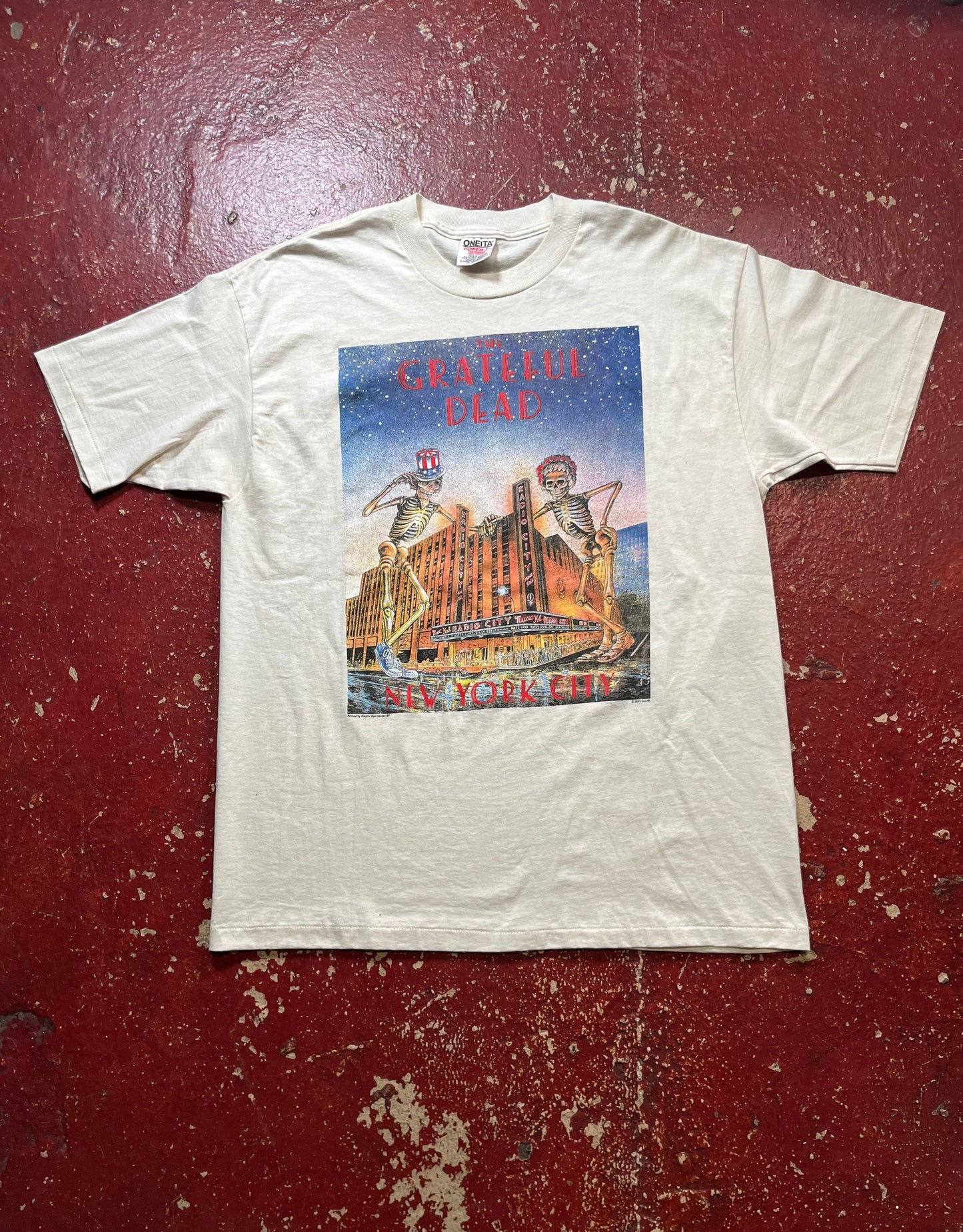 1995 Grateful Dead “New York City” Tee