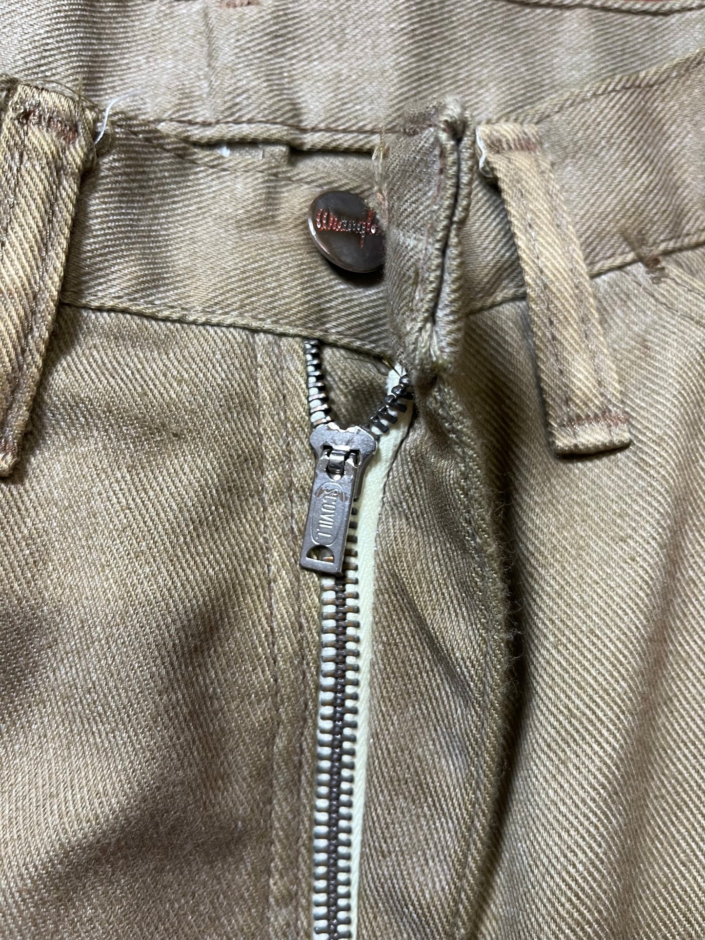 70s Wrangler Brown Pants