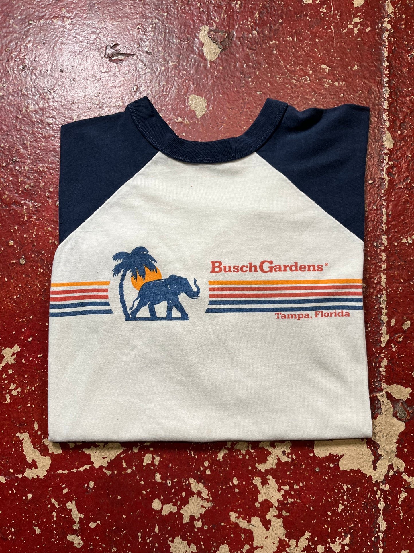 80s Busch Gardens Quarter Sleeve Shirt