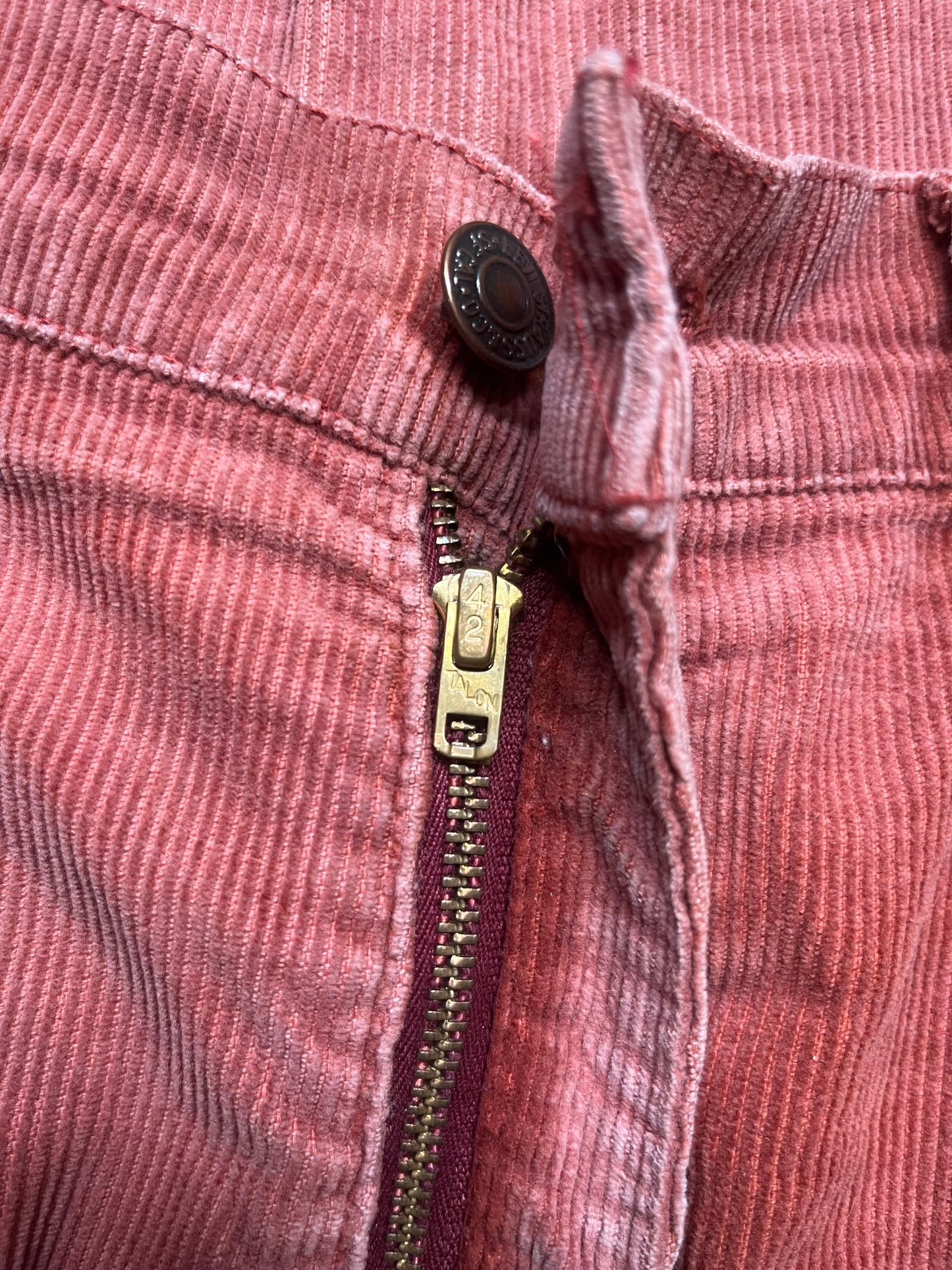 70s Levis Salmon Corduroy Pants