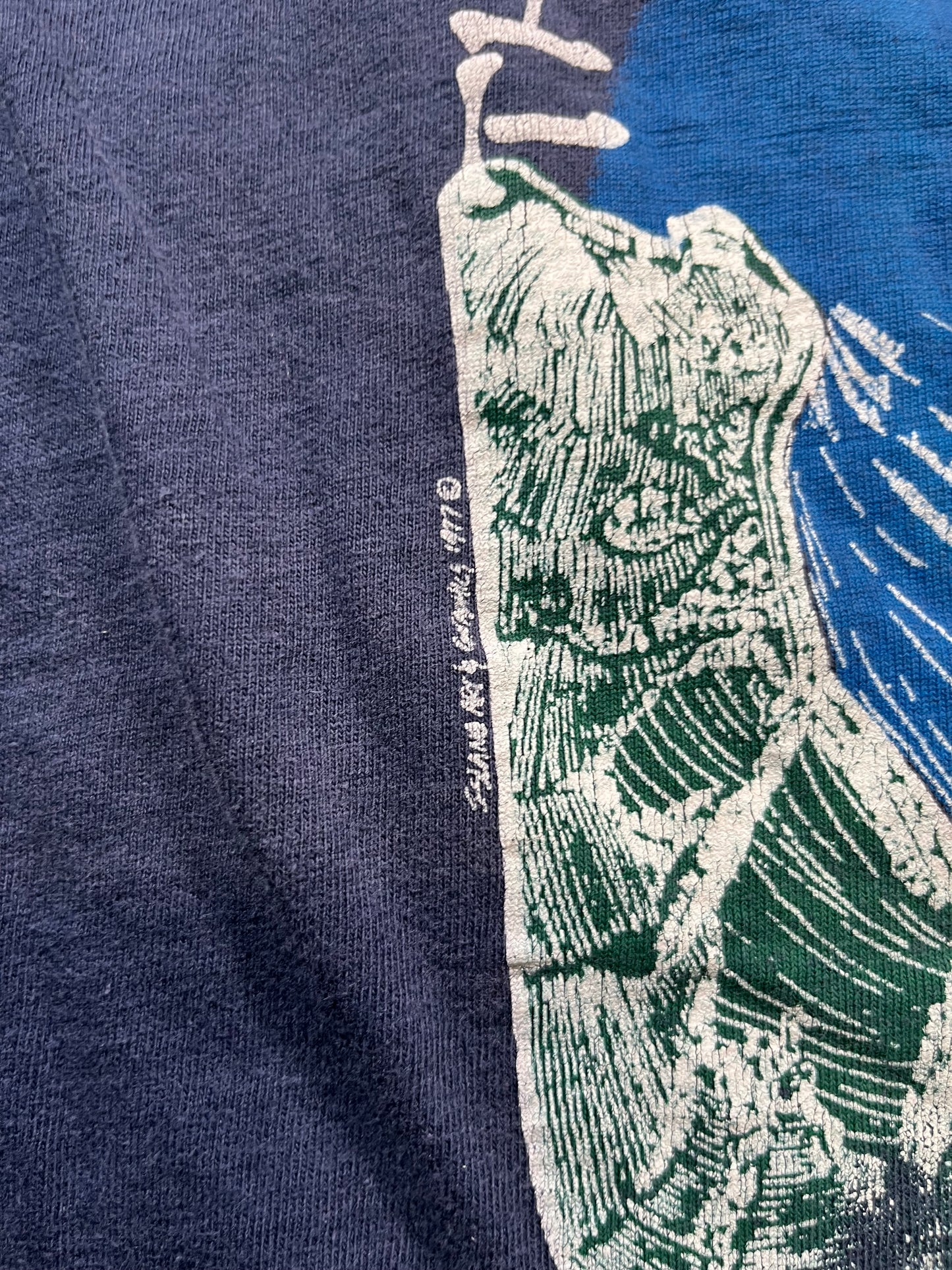 1977 Hannalei Dolphin Restaurant Pocket Tee