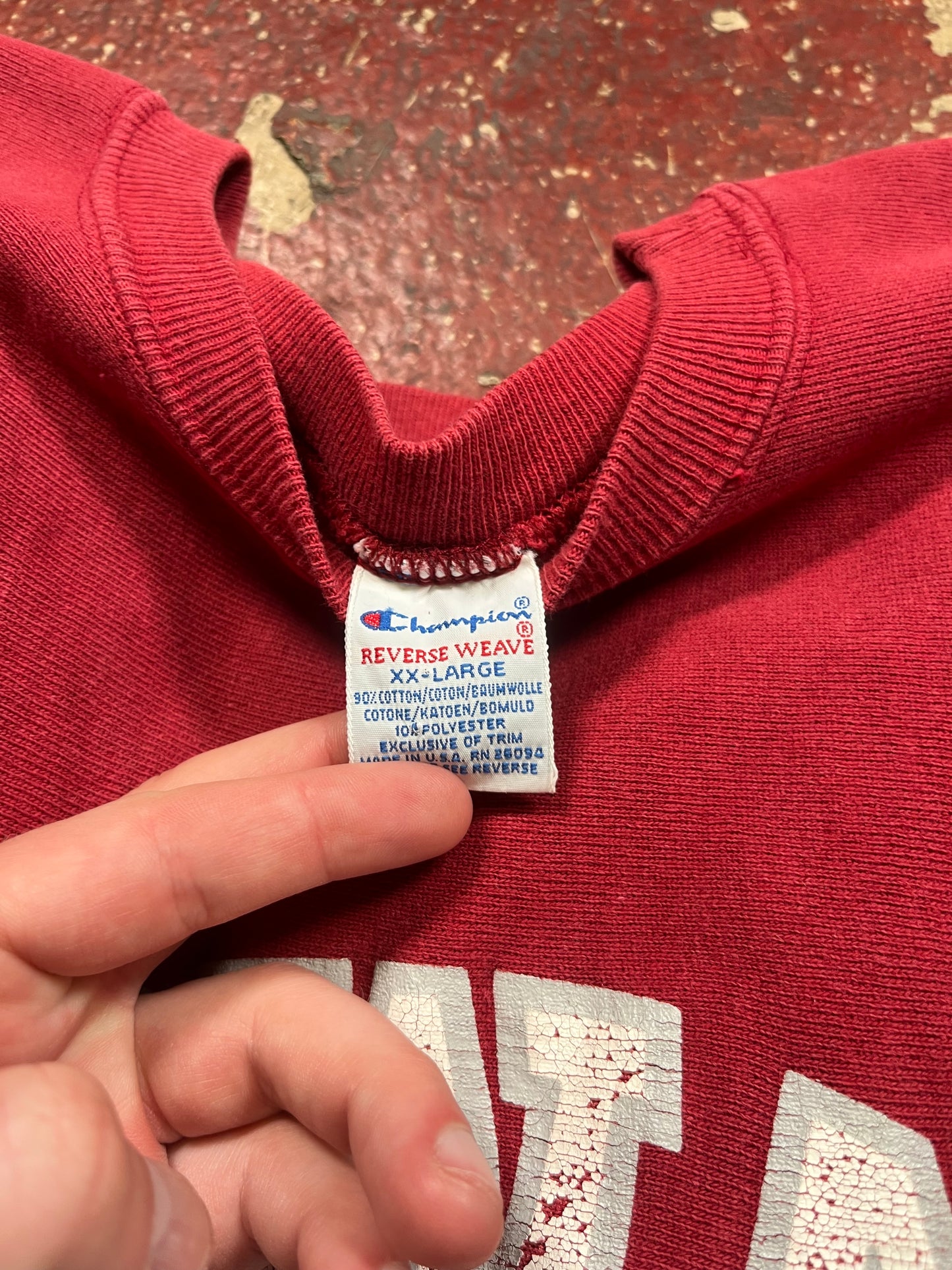 90s Champion Reverse Weave Iowa State Crewneck