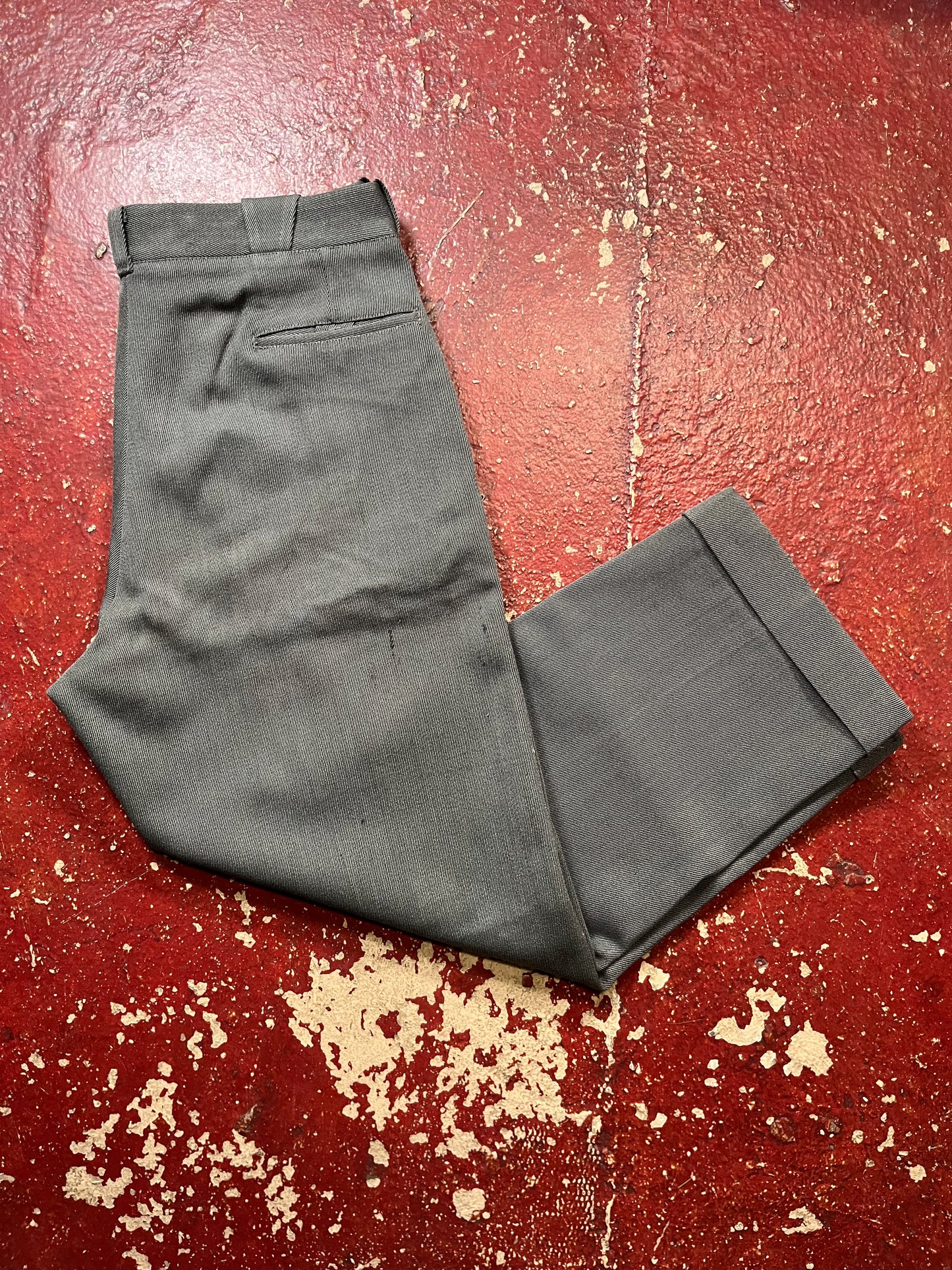 50s Days Whipcord Grey Pants