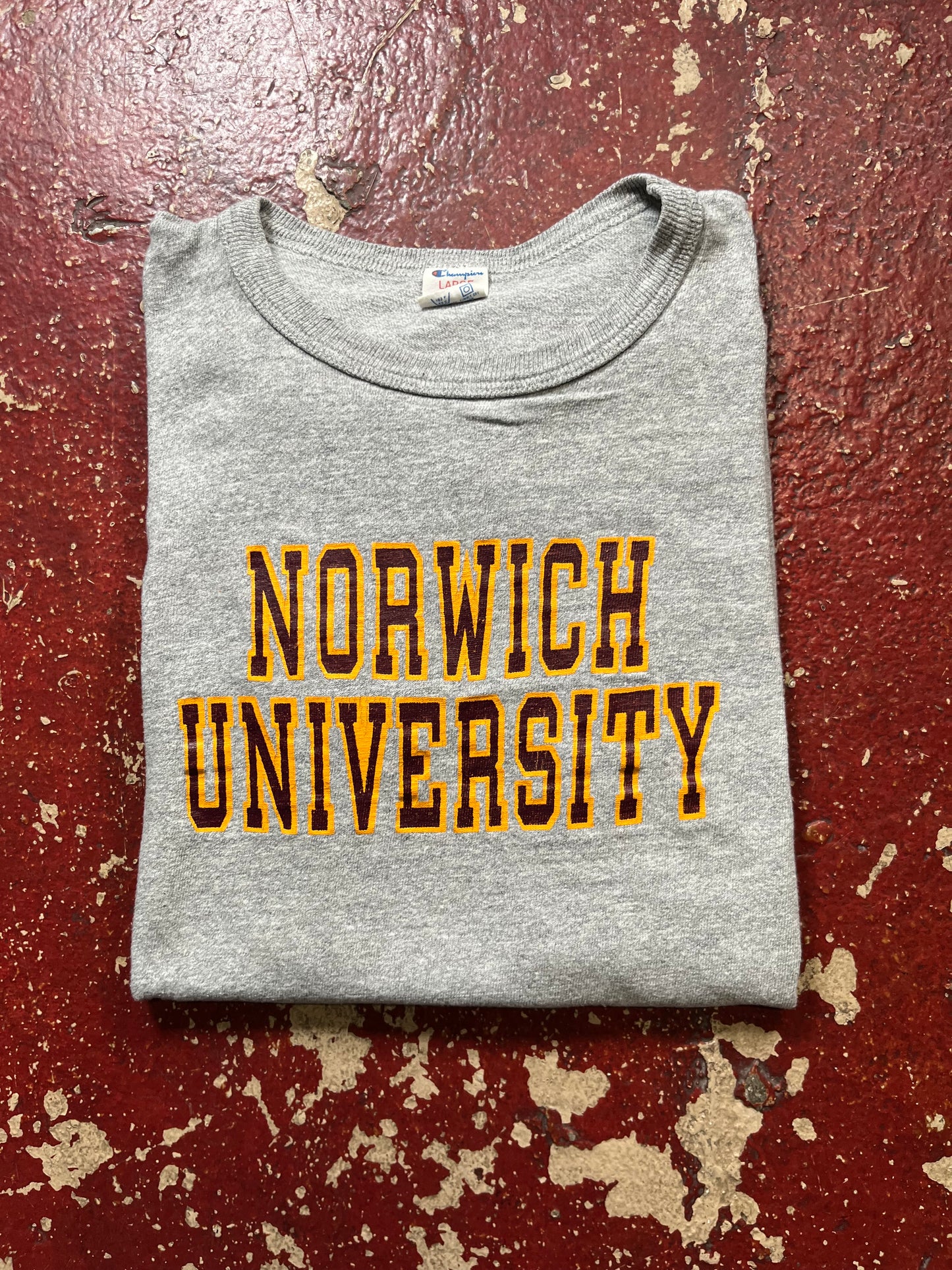 80s Champion Norwich University Tee