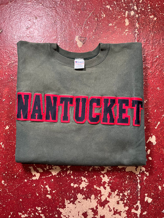 90s Champion Reverse Weave Nantucket Crewneck