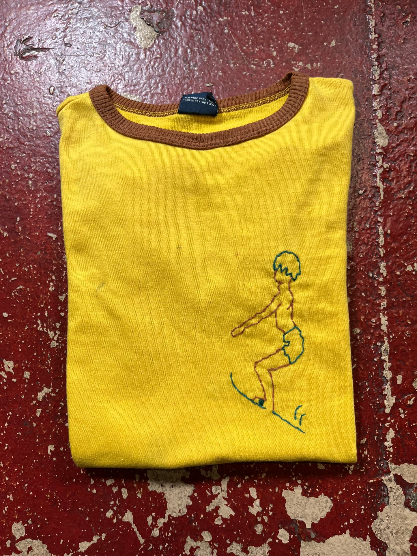 70s/80s Wakeboarding Stitched Tee
