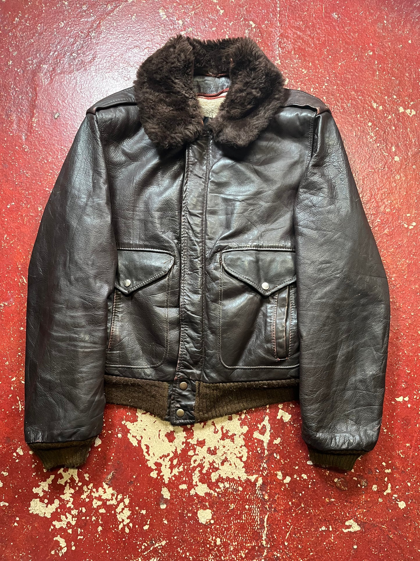 60s Lesco Leather Jacket