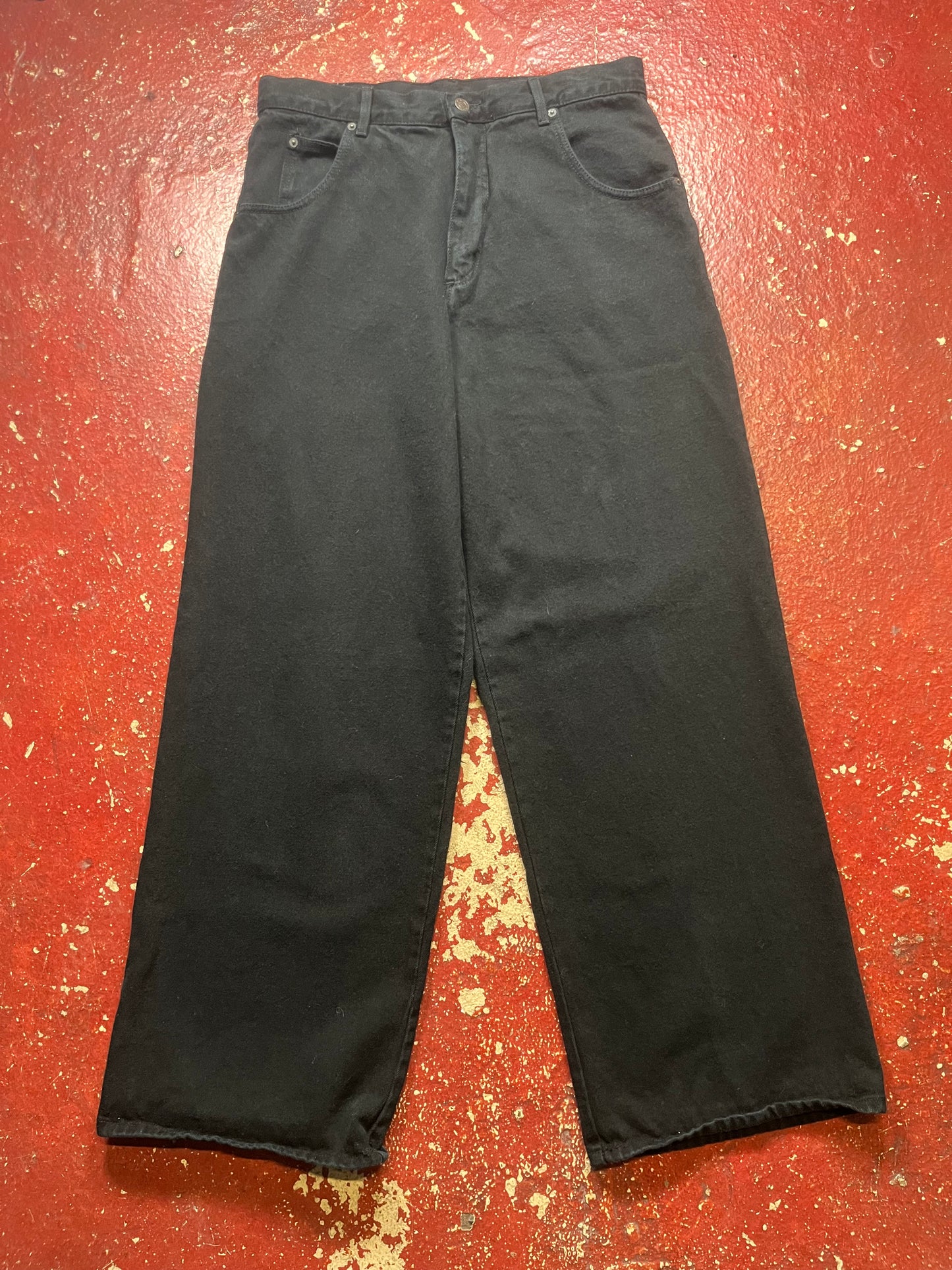 90s Solo Black Jeans