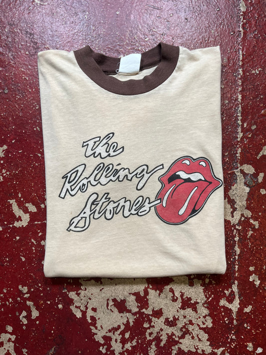 80s Rolling Stones Ringer Tee