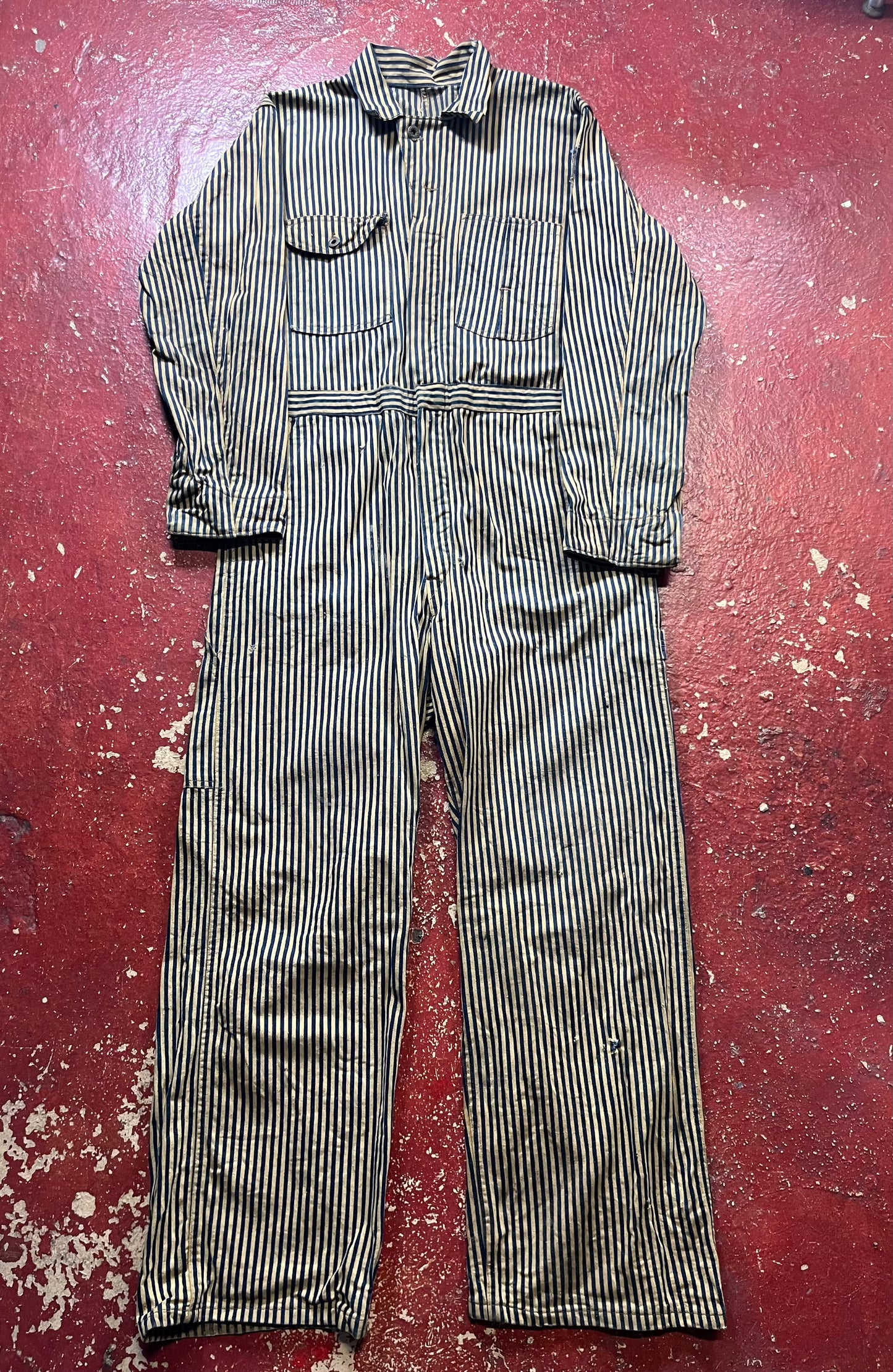 30s/40s Yellow & Blue Coveralls