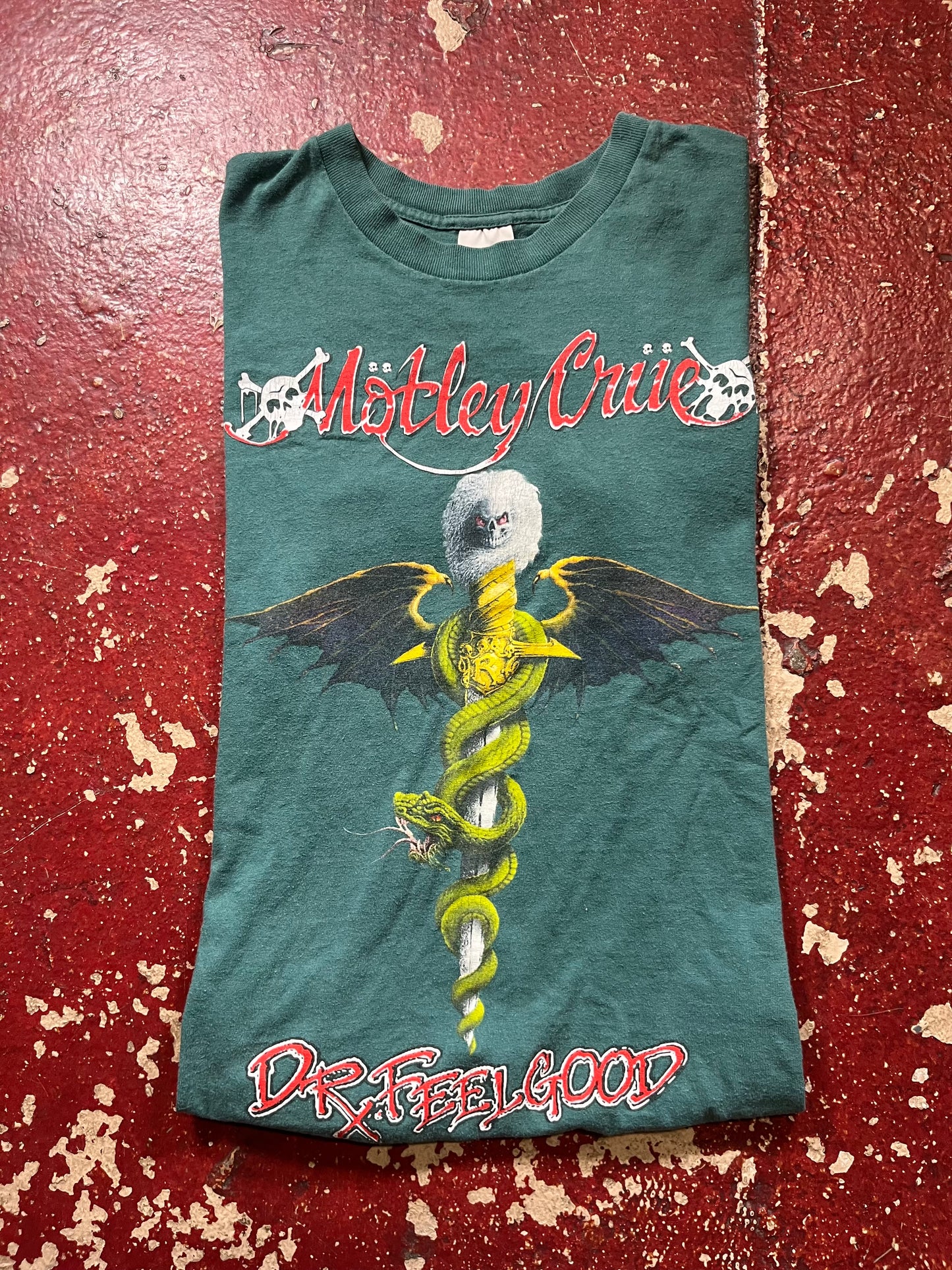 1989 Motley Crue “Dr Feel Good” Tee