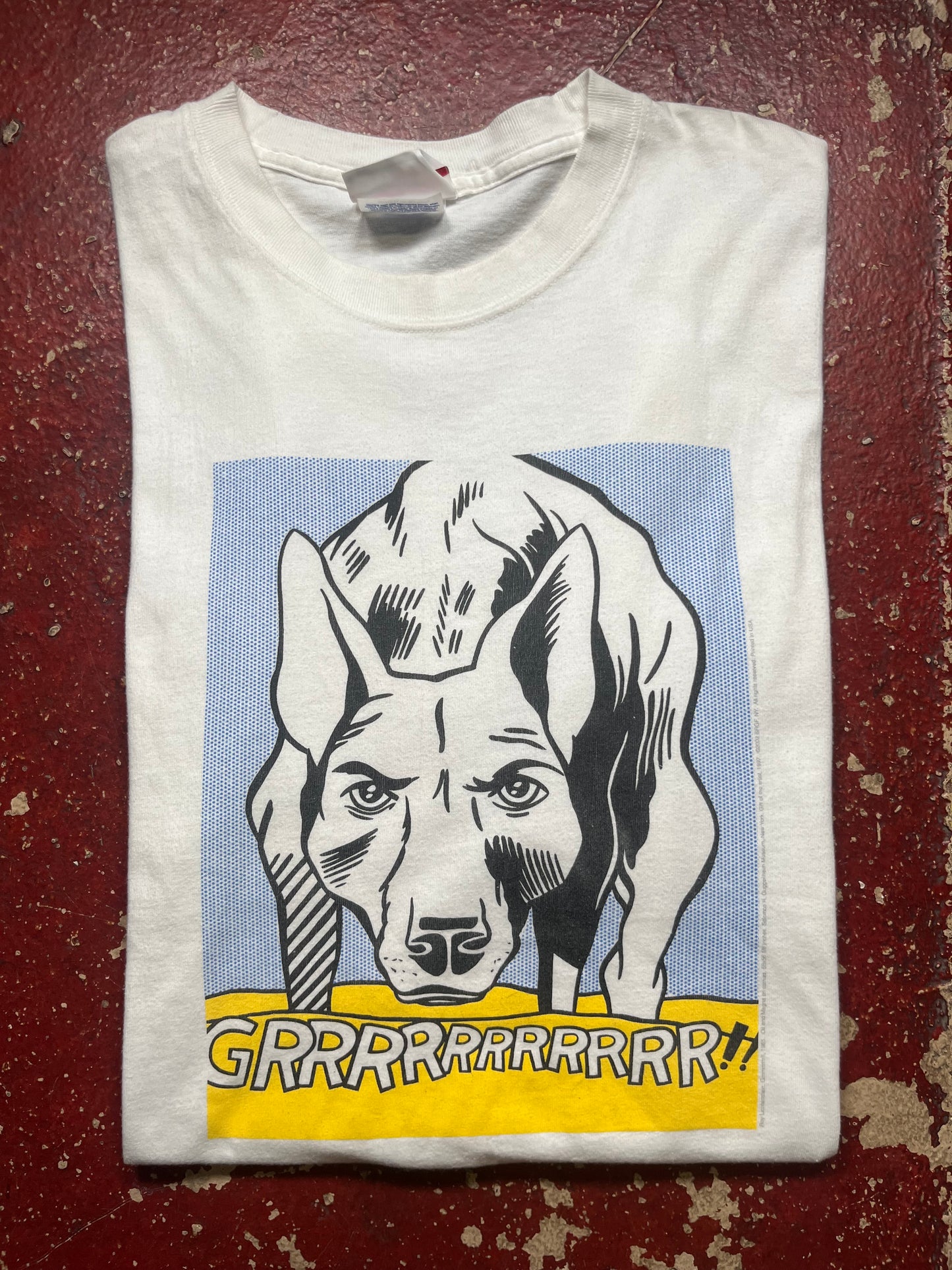 2002 Roy Lichtenstein “Grrrr” Tee