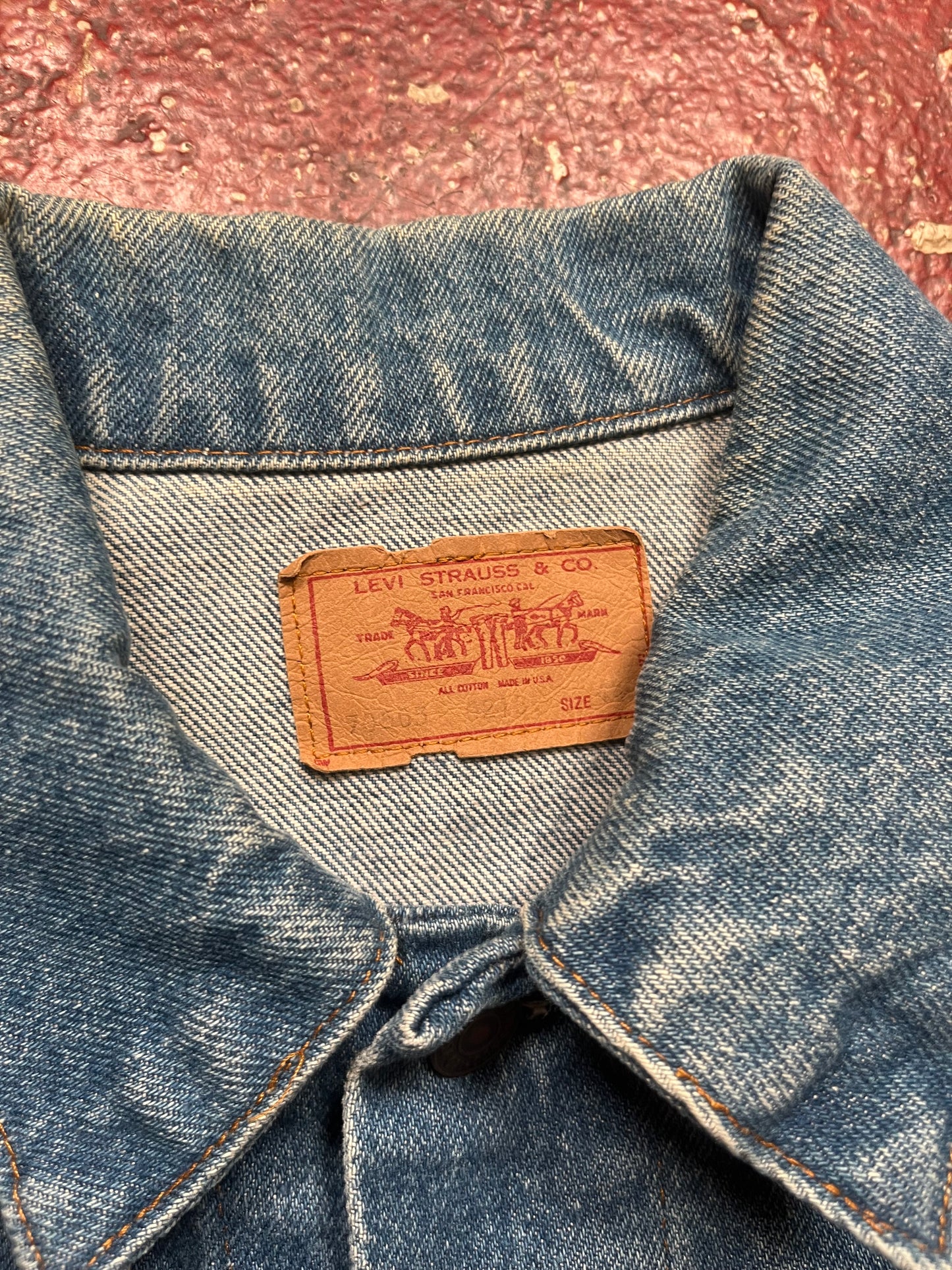 70s Levis Two Pocket Denim Jacket