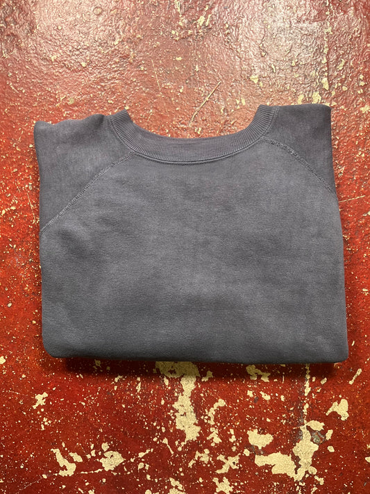 60s Overdyed Black Crewneck