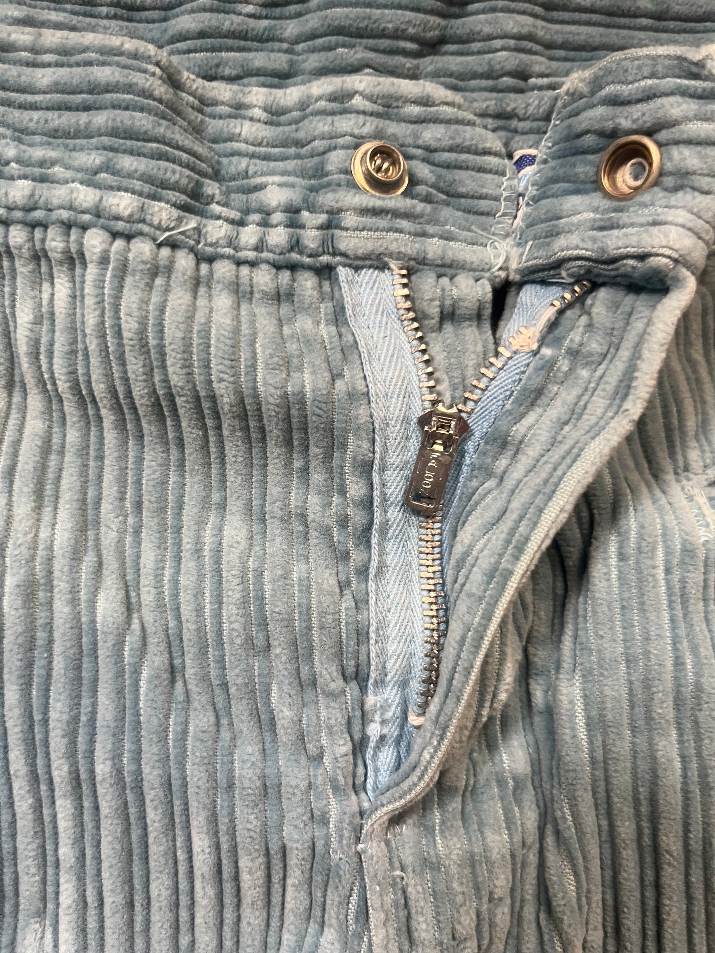 60s/70s Blue Corduroy Pants