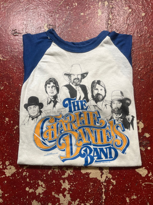 1985 Charlie Daniels Band Quarter Sleeve Shirt