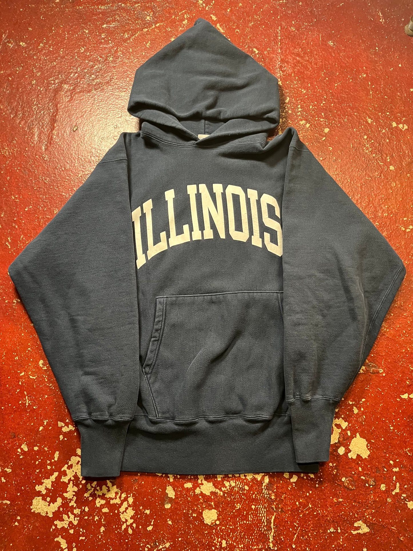 90s Champion Reverse Weave Illinois Hoodie