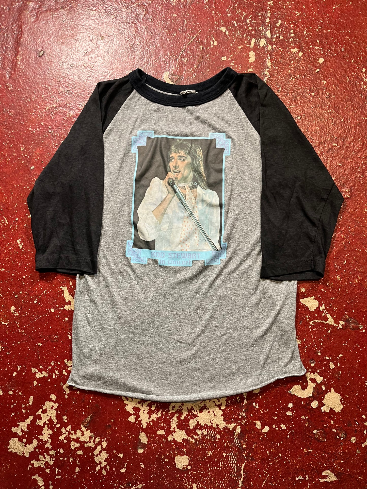 1975 Rod Stewart Quarter Sleeve Shirt