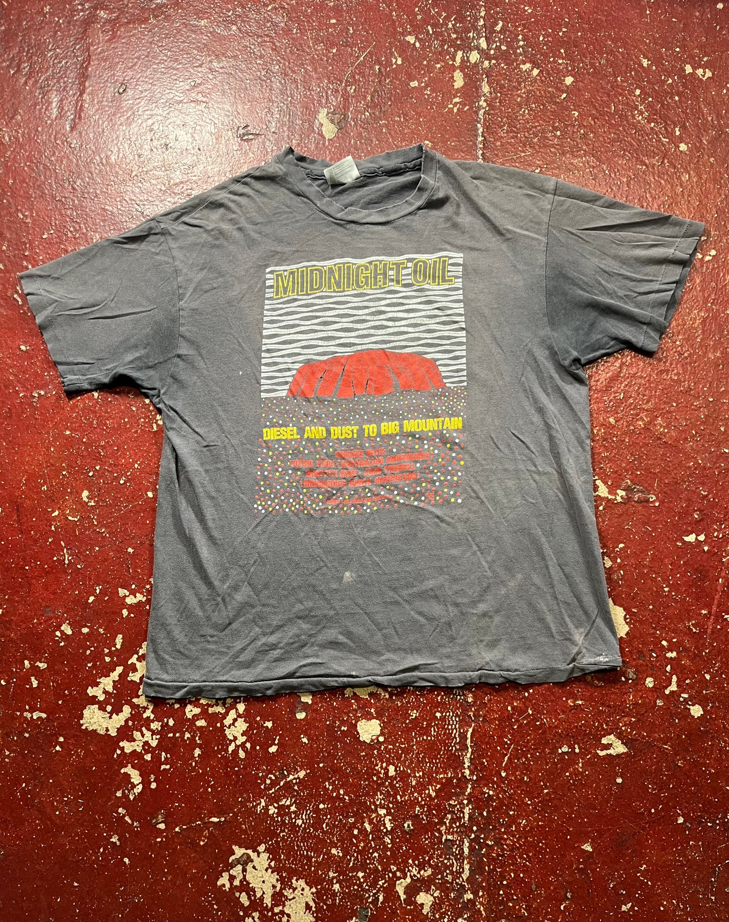 1988 Midnight Oil Tee