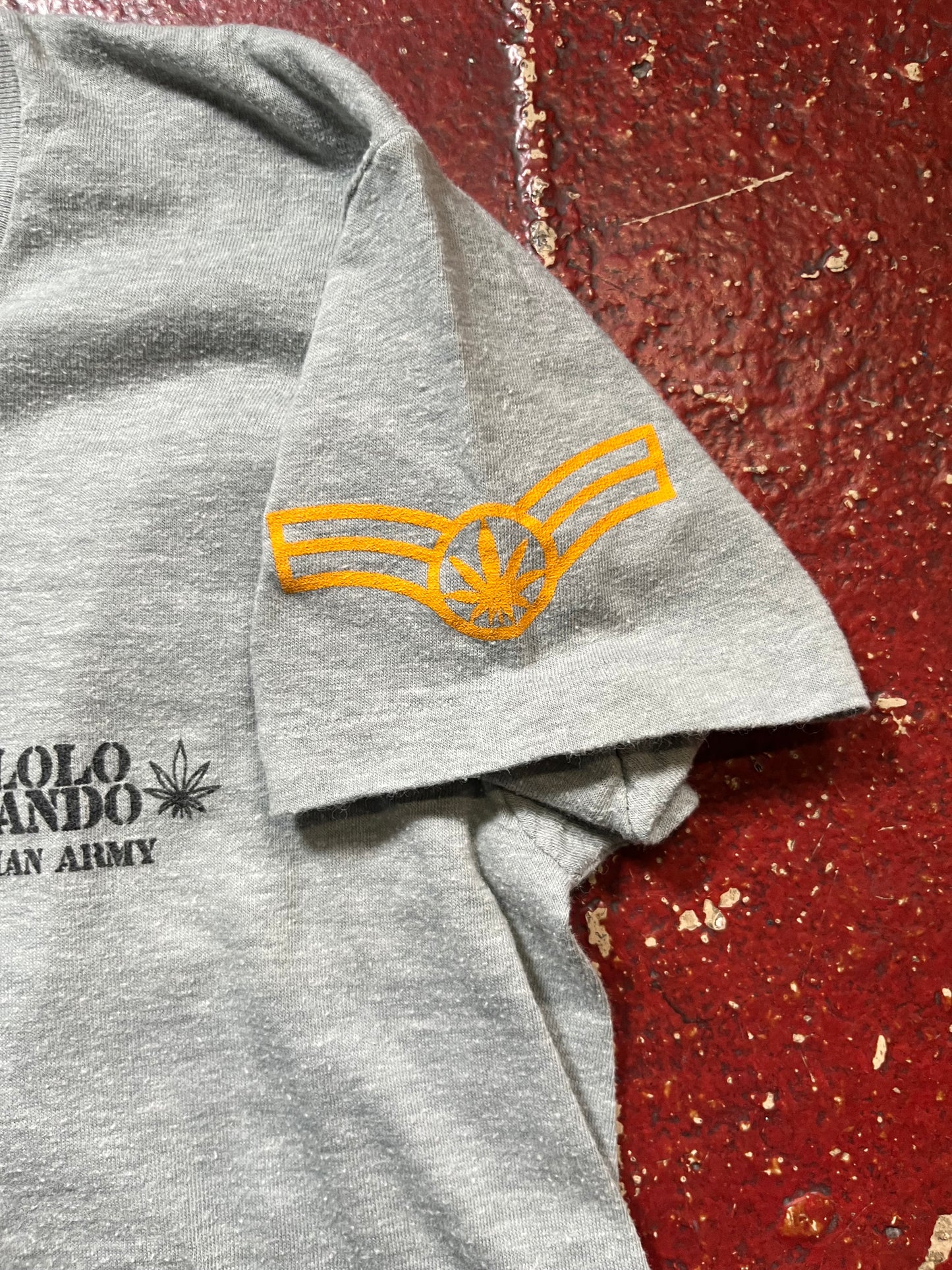 80s Weed Pakalolo Commando Tee