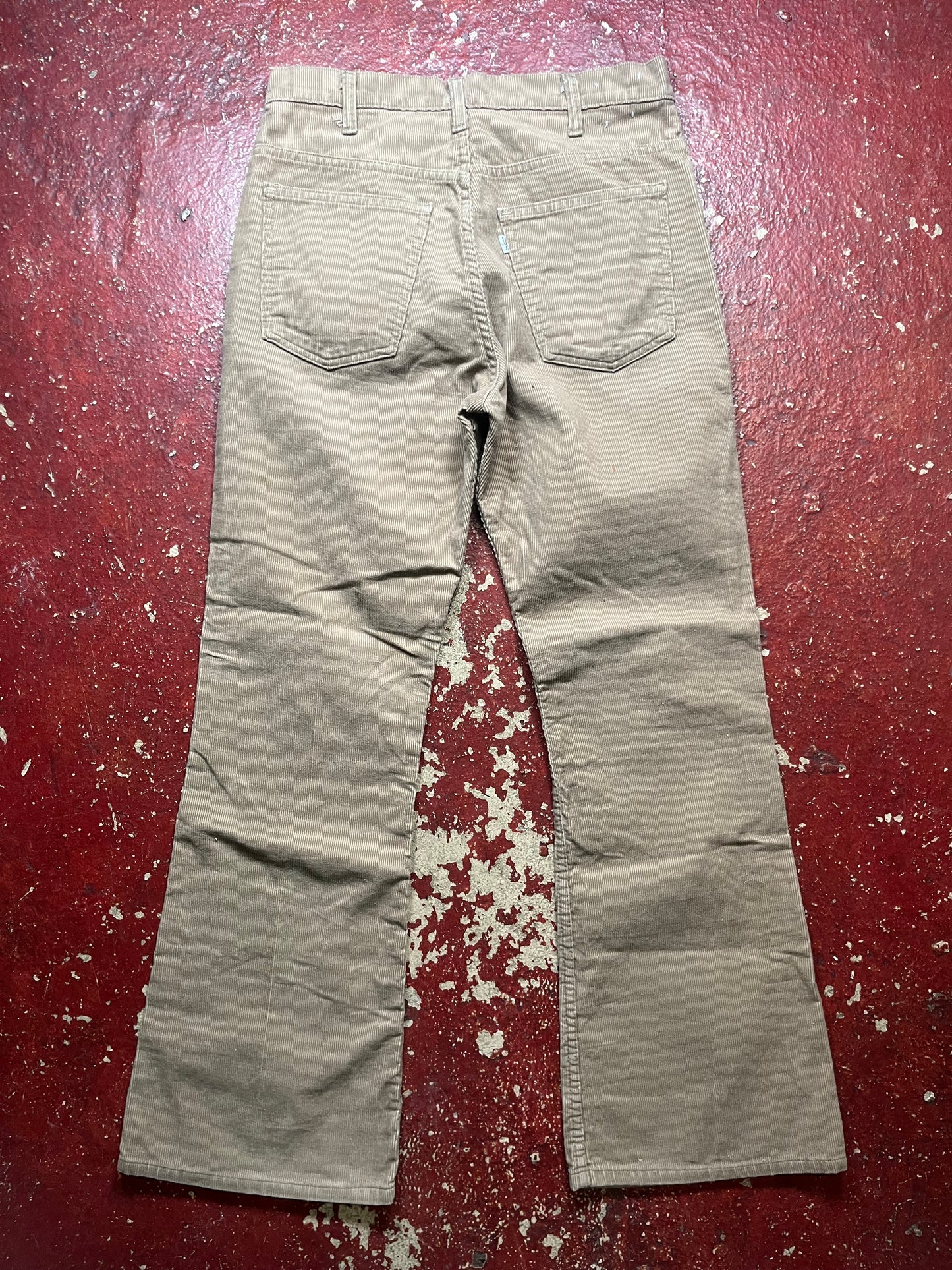 70s Levis Khaki Corduroy Pants