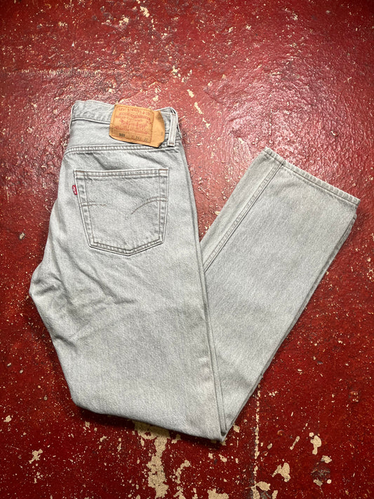 90s Levis 501s Grey Jeans