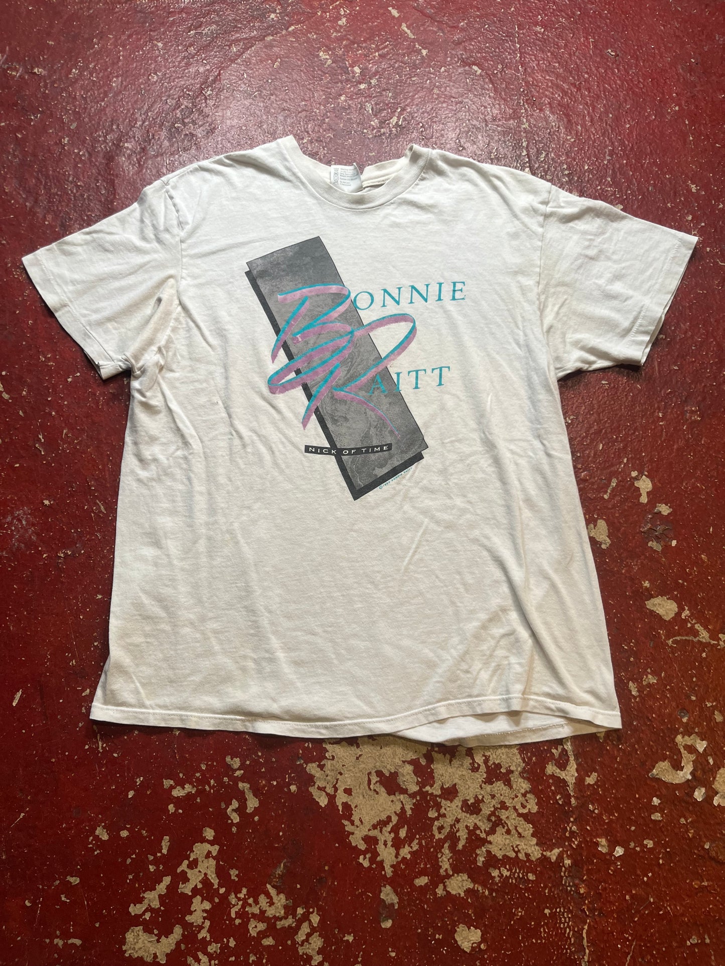 1989 Bonnie Raitt “Nick Of Time” Tee