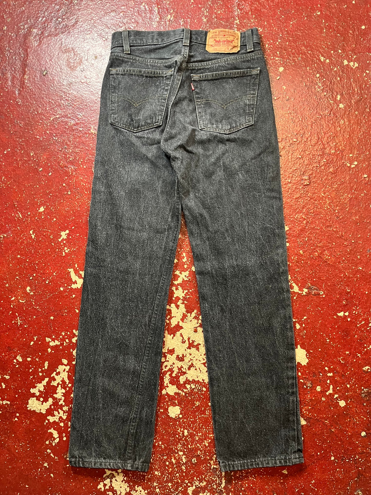 80s Levi’s 501s Black Jeans