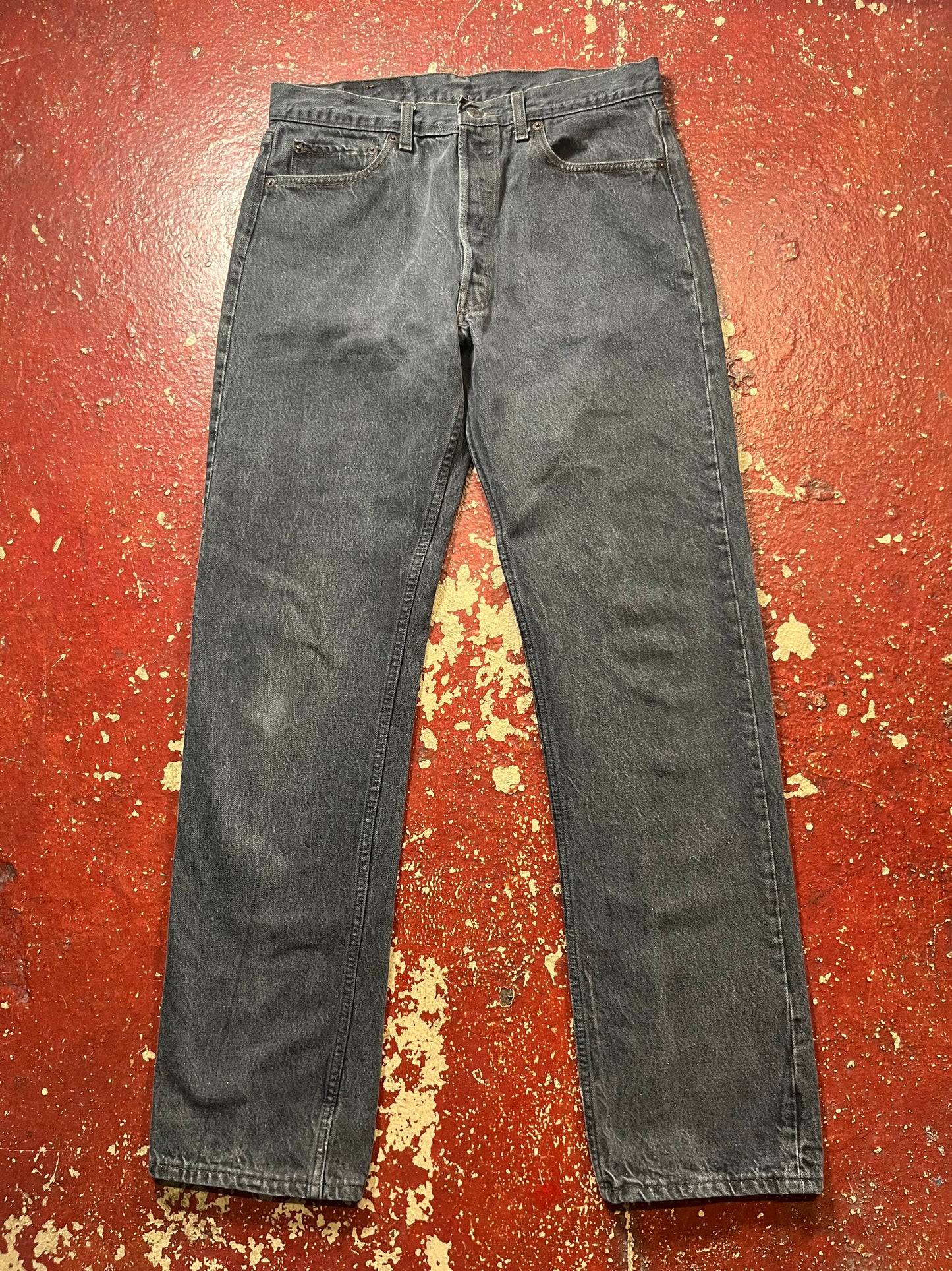 80s Levi’s 501s Black Jeans