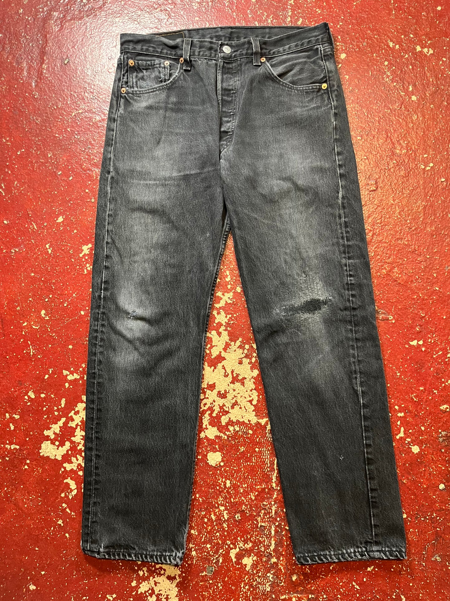 90s Levi’s 501s Black Jeans