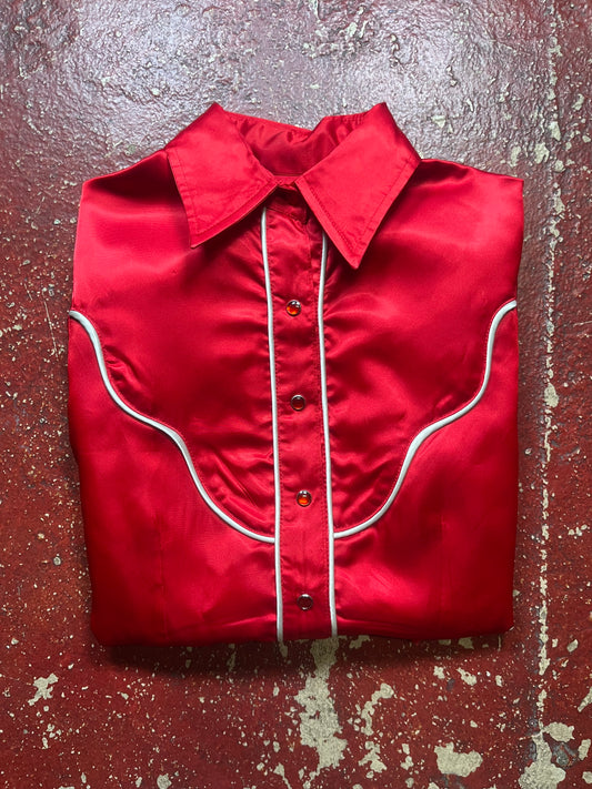 50s Red Western Shirt