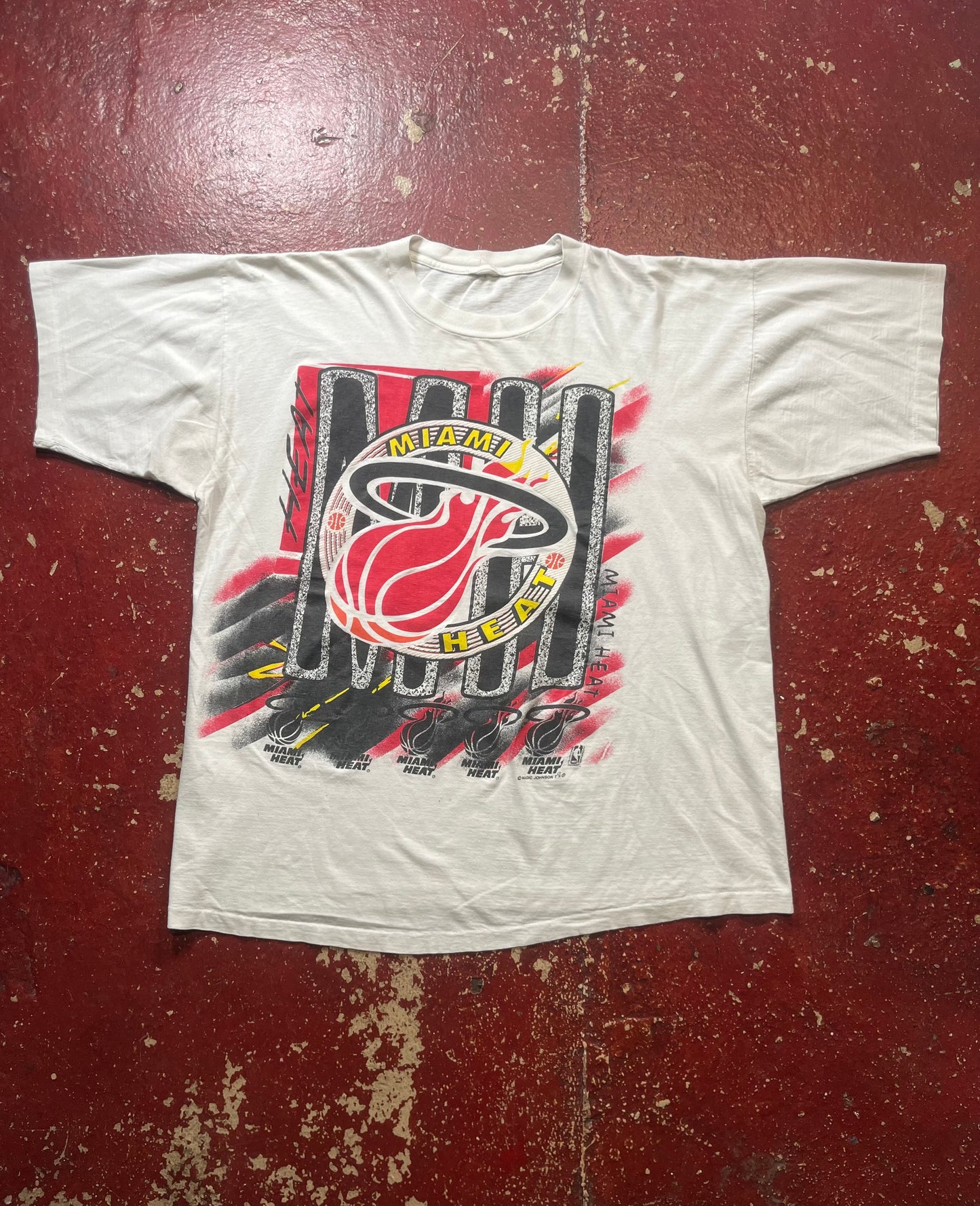 90s Magic Johnson Miami Heat Tee