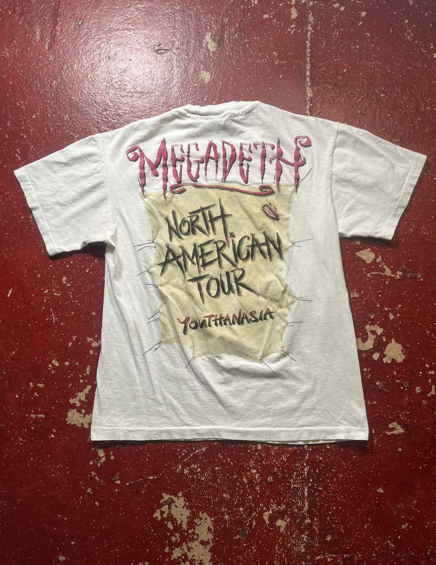 1994 Megadeth Youthanasia Tee