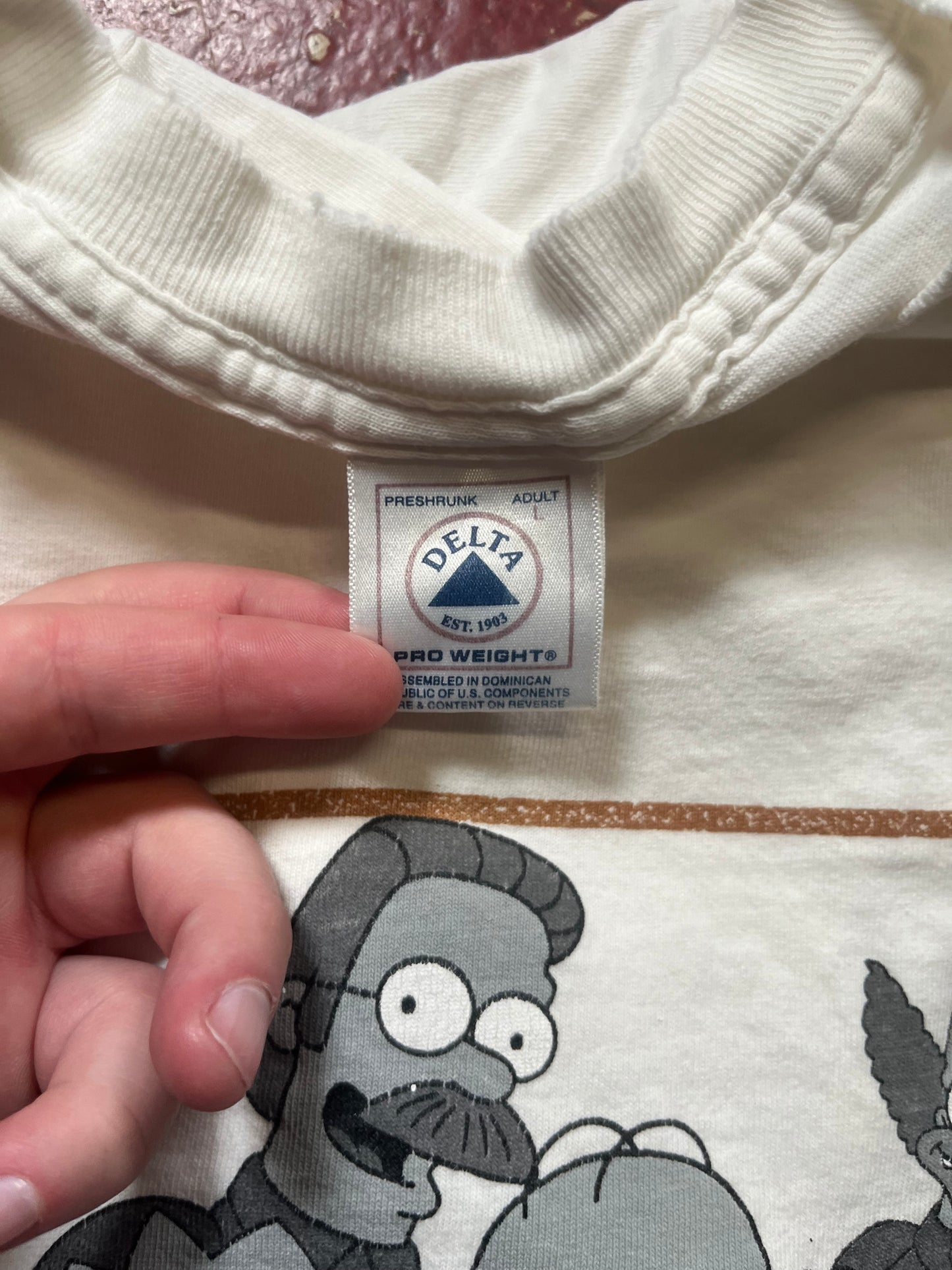 2001 The Simpsons “American Donut” Tee